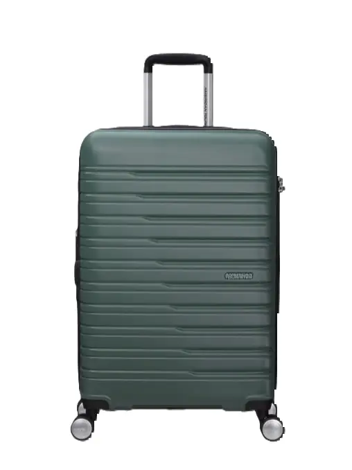 TROLLEY MEDIO FLASHLINE SPIN.67/24 EXP TSA UNISEX VERDE SCURO
