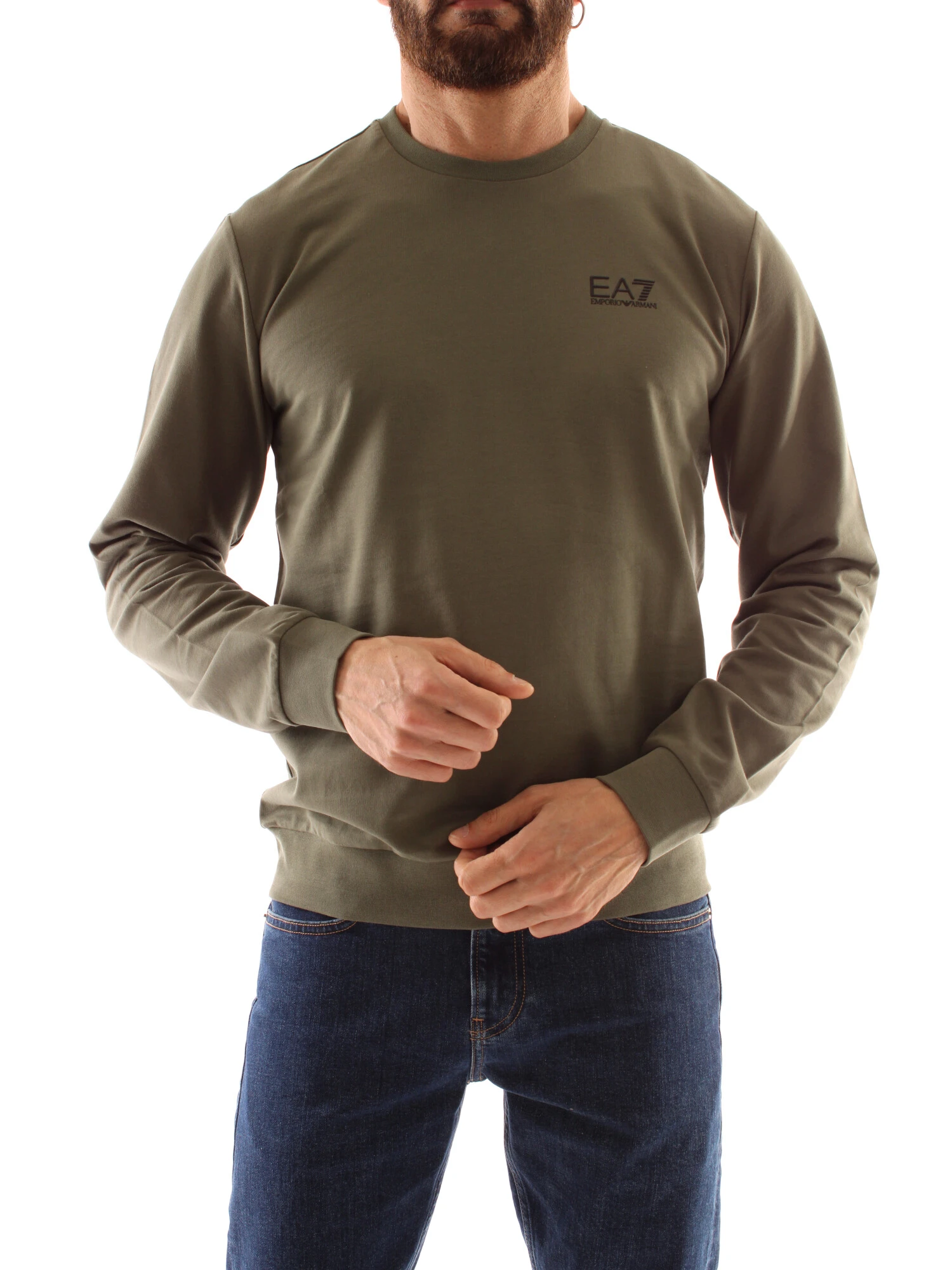 Felpa in cotone uomo deals