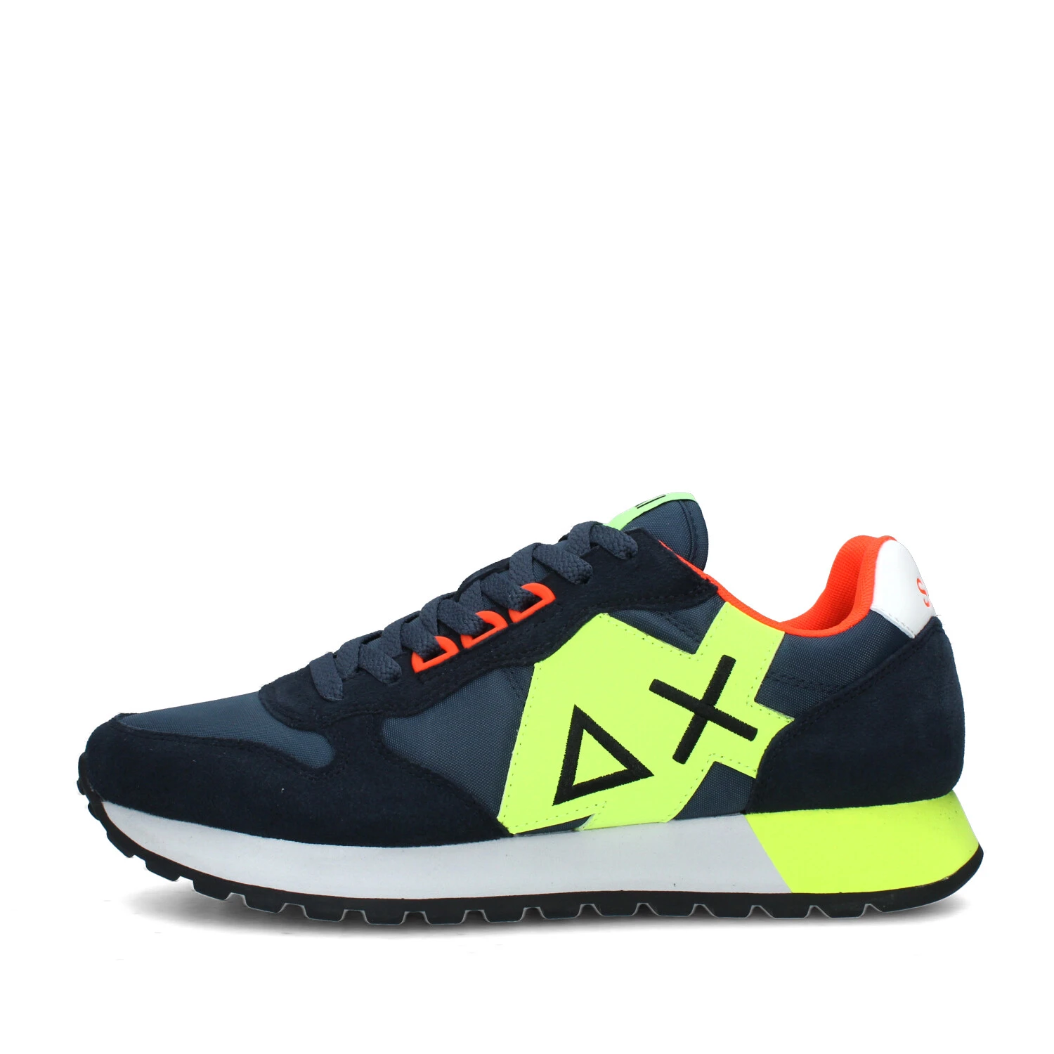 SNEAKERS BASSE JAKI FLUO UOMO BLU NAVY