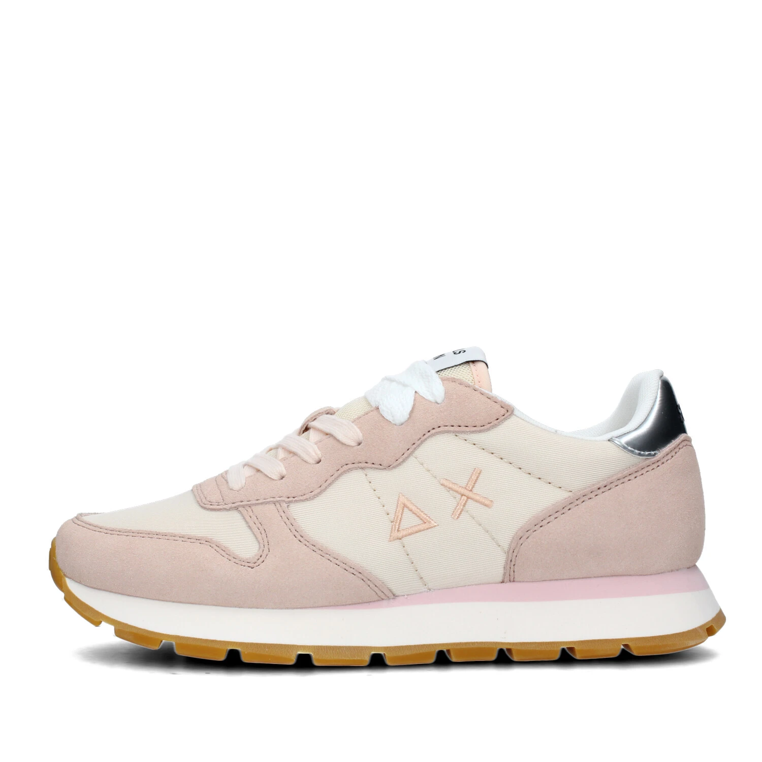 SNEAKERS BASSE ALLY GOLD SILVER DONNA BEIGE