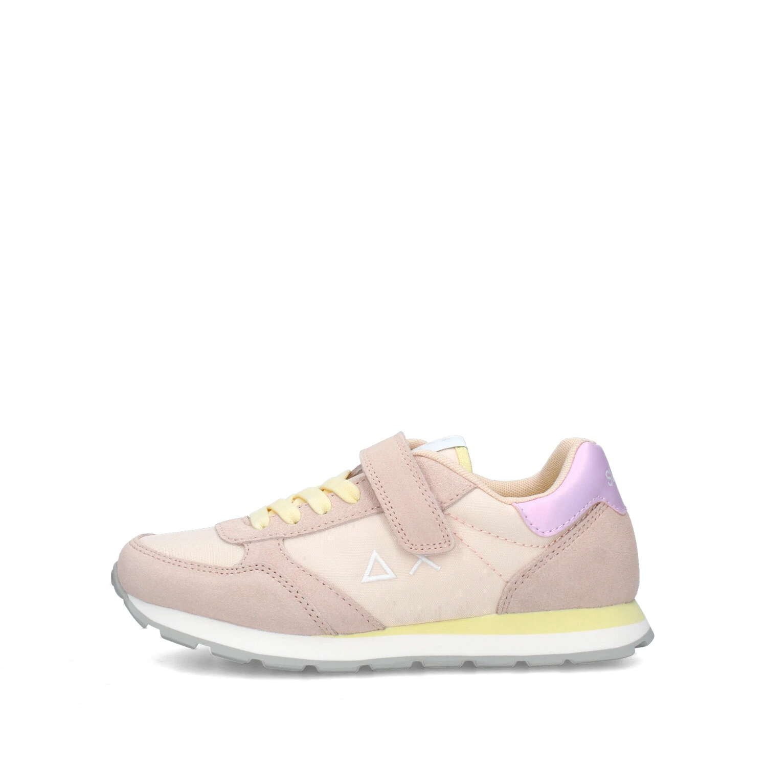 SNEAKERS BASSE ALLY SOLID CON DOPPIA CHIUSURA BAMBINA BEIGE