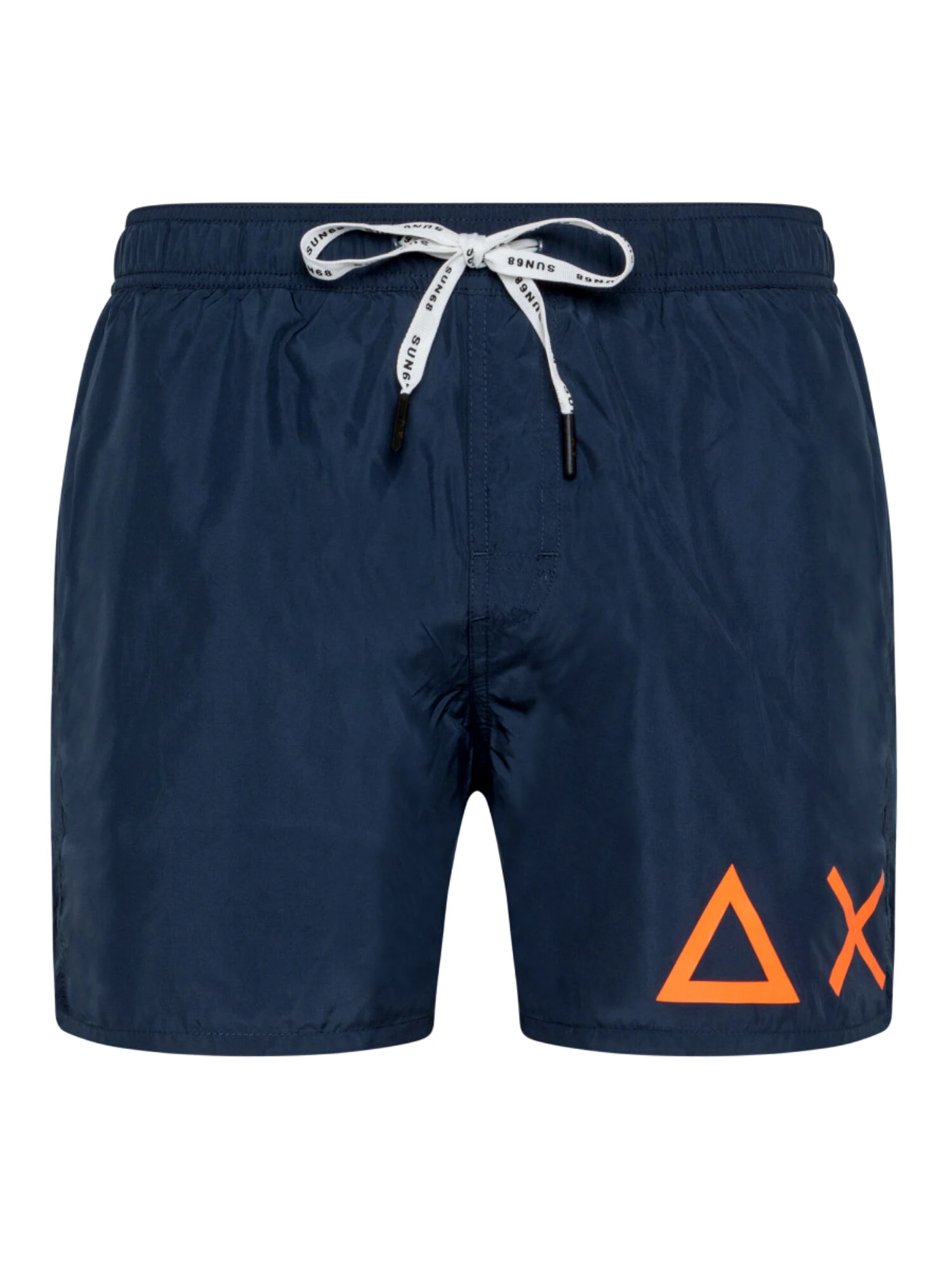 COSTUME A BOXER CON LOGO UOMO BLU