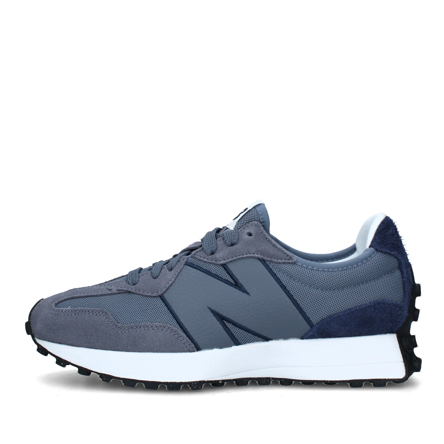 SNEAKERS BASSE 327 BICOLORE UNISEX ADULTO BLU E GRIGIO