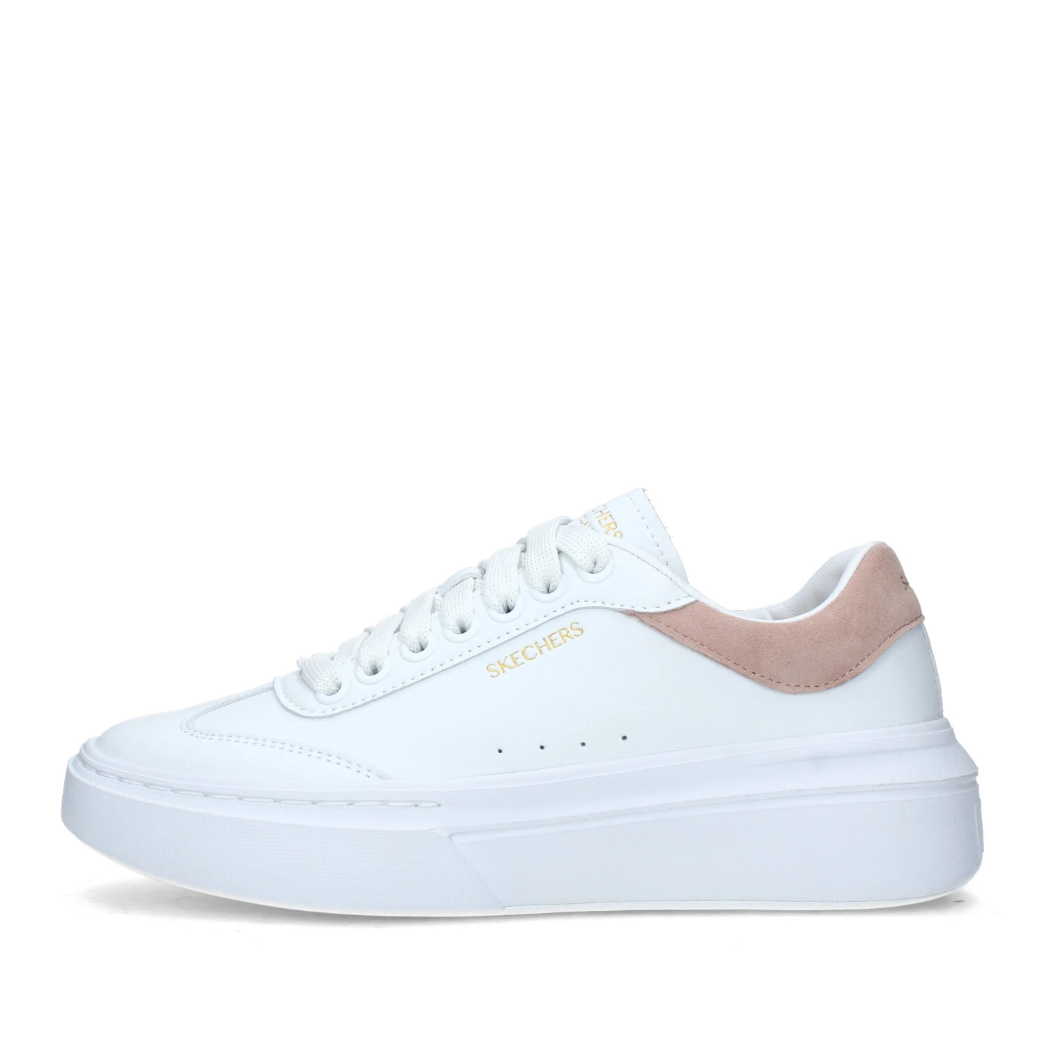 SNEAKERS PLATFORM CORDOVA CLASSIC BEST BEHAVIOR DONNA BIANCO ROSA