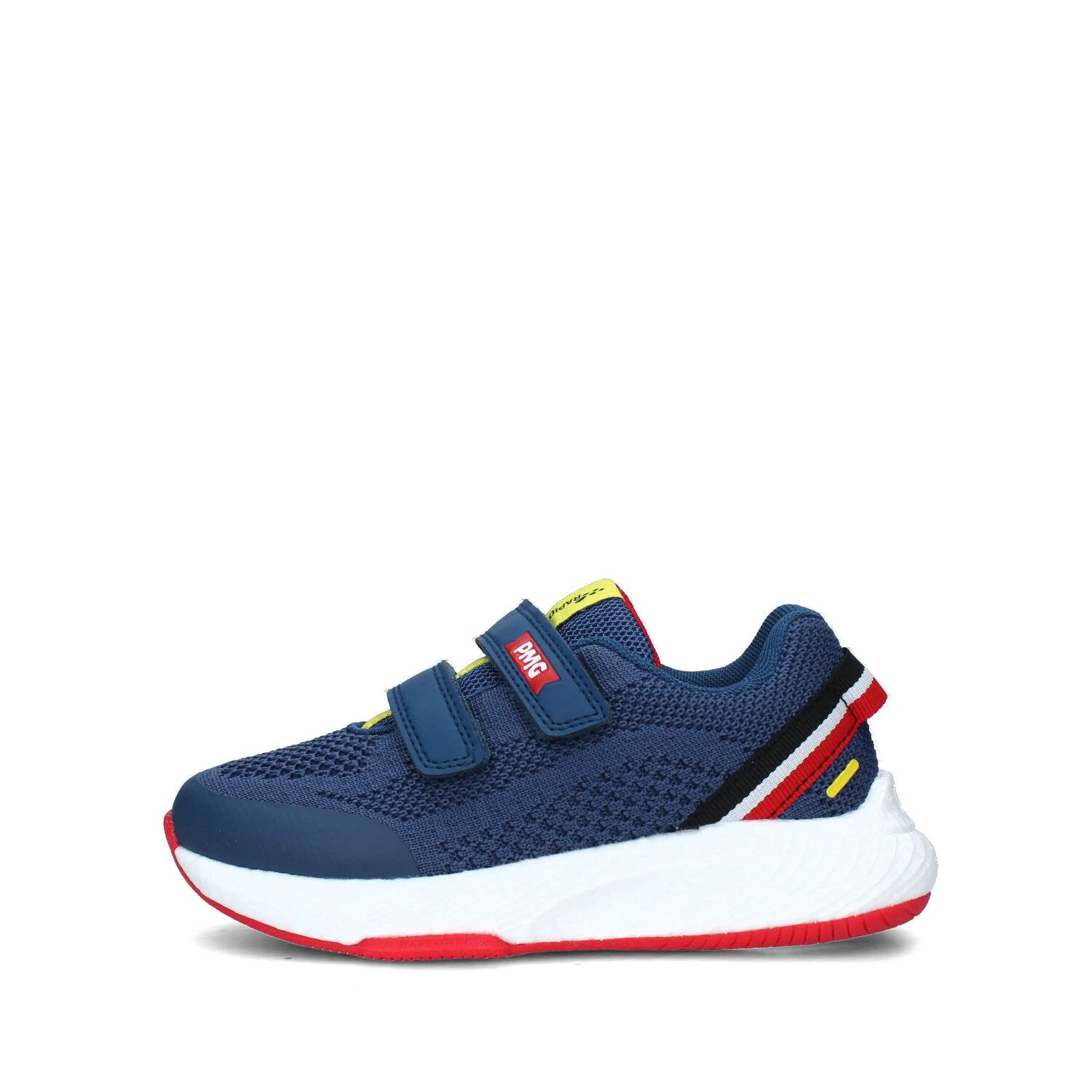 SNEAKERS BASSE B&G RAPID CON STRAPPI BAMBINO BLU ROSSO