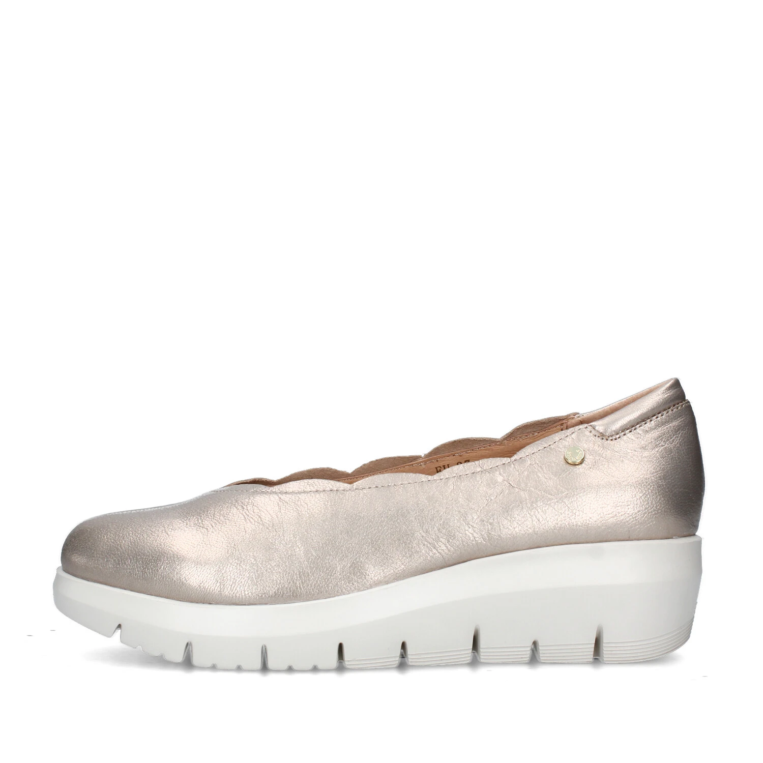 MOCASSINI PLUME 24 LAMINATI DONNA BEIGE