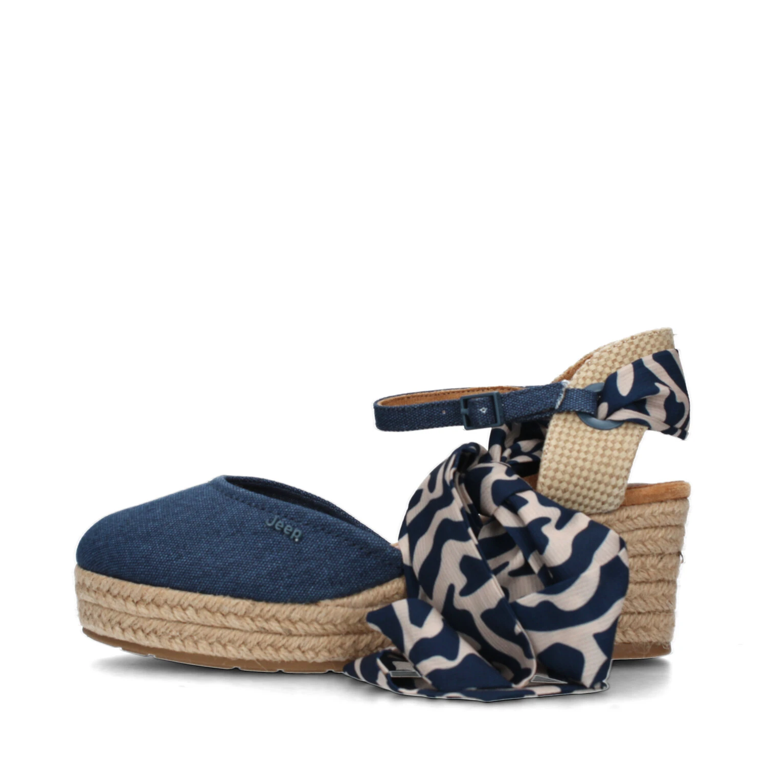 ESPADRILLAS CORONA CVS CON BANDA COLORATA DONNA BLU NAVY