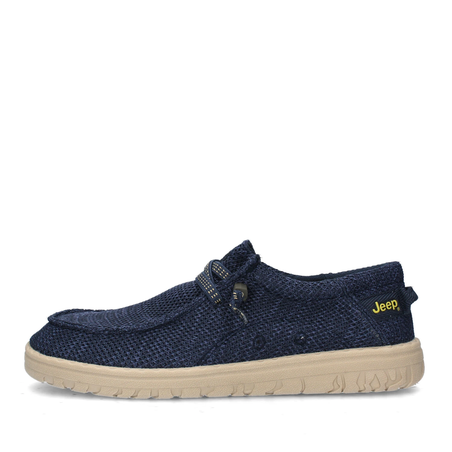 MOCASSINI SAMOA WALLABEE KNIT CON LACCI UOMO BLU NAVY