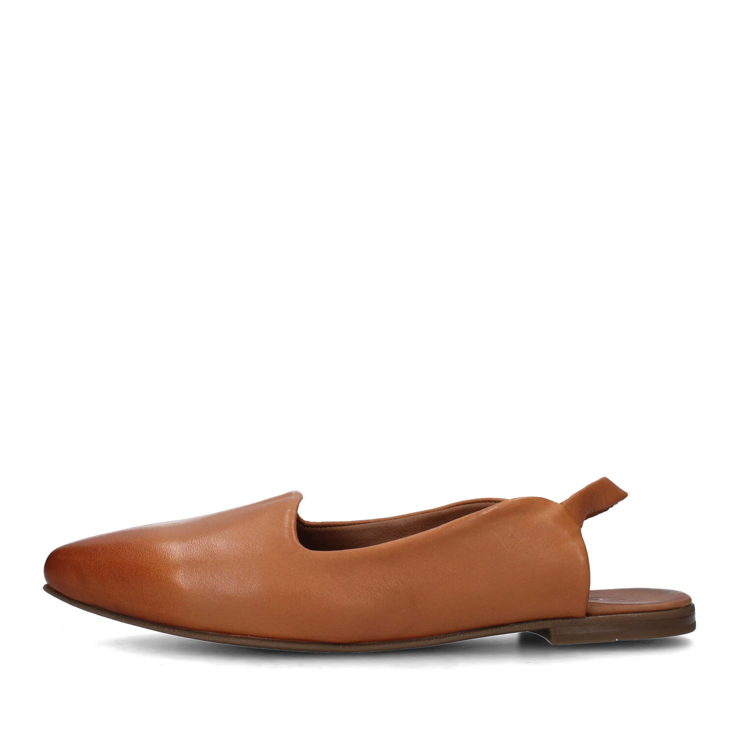 SLINGBACK A PUNTA DONNA CUOIO