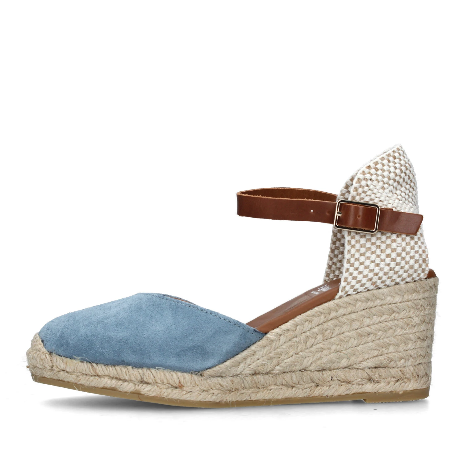 ESPADRILLAS CON ZEPPA E CINTURINO DONNA BLU JEANS