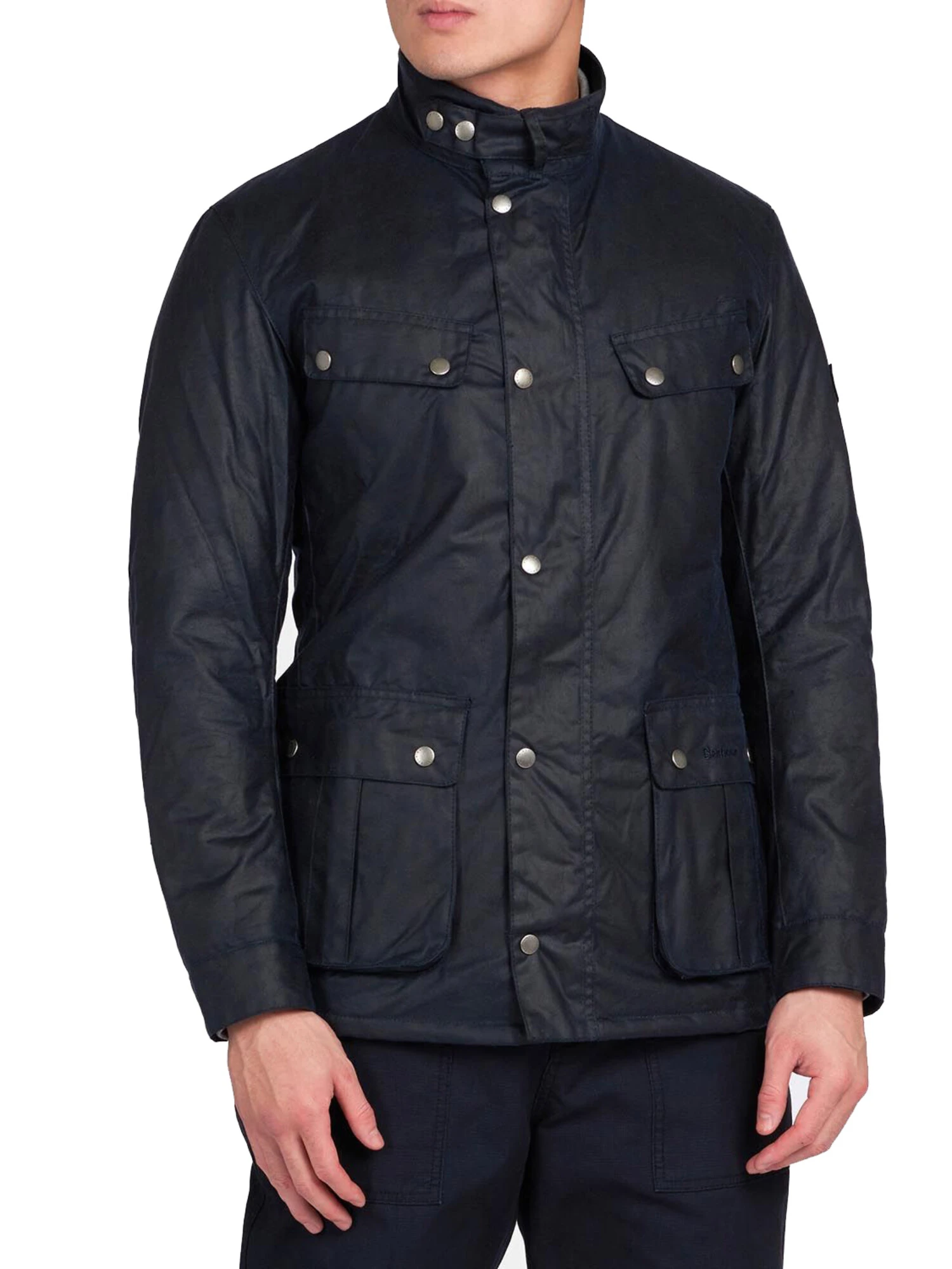 Calvin Klein GIACCA IMPERMEABILE IN TESSUTO TECNICO UOMO NERO