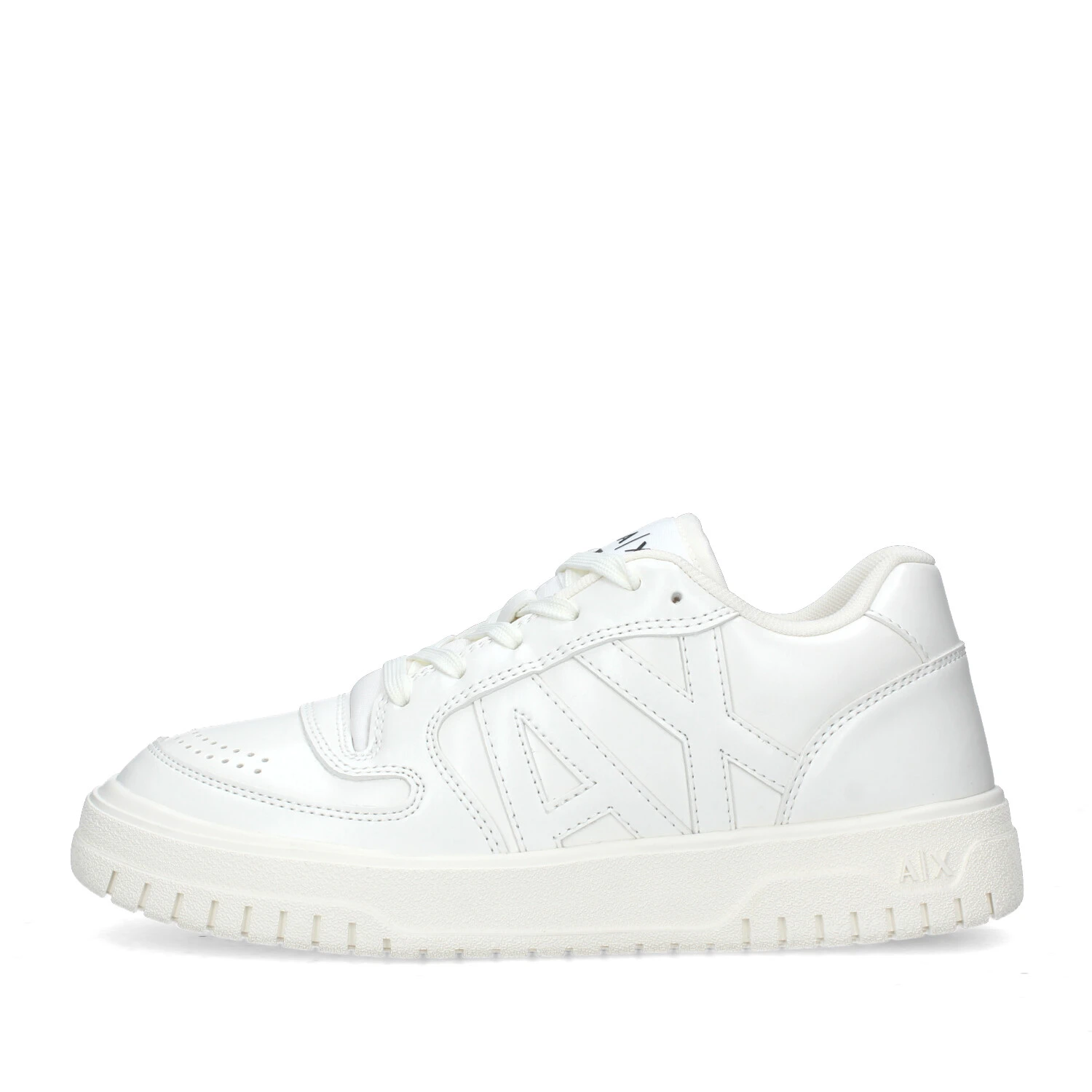 SNEAKERS BASSE ACTION DONNA BIANCO PANNA