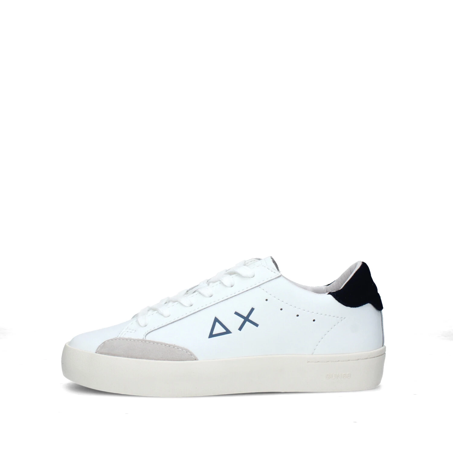 Sun68 SNEAKERS BASSE STREET BAMBINO BIANCO Step By Step Shop