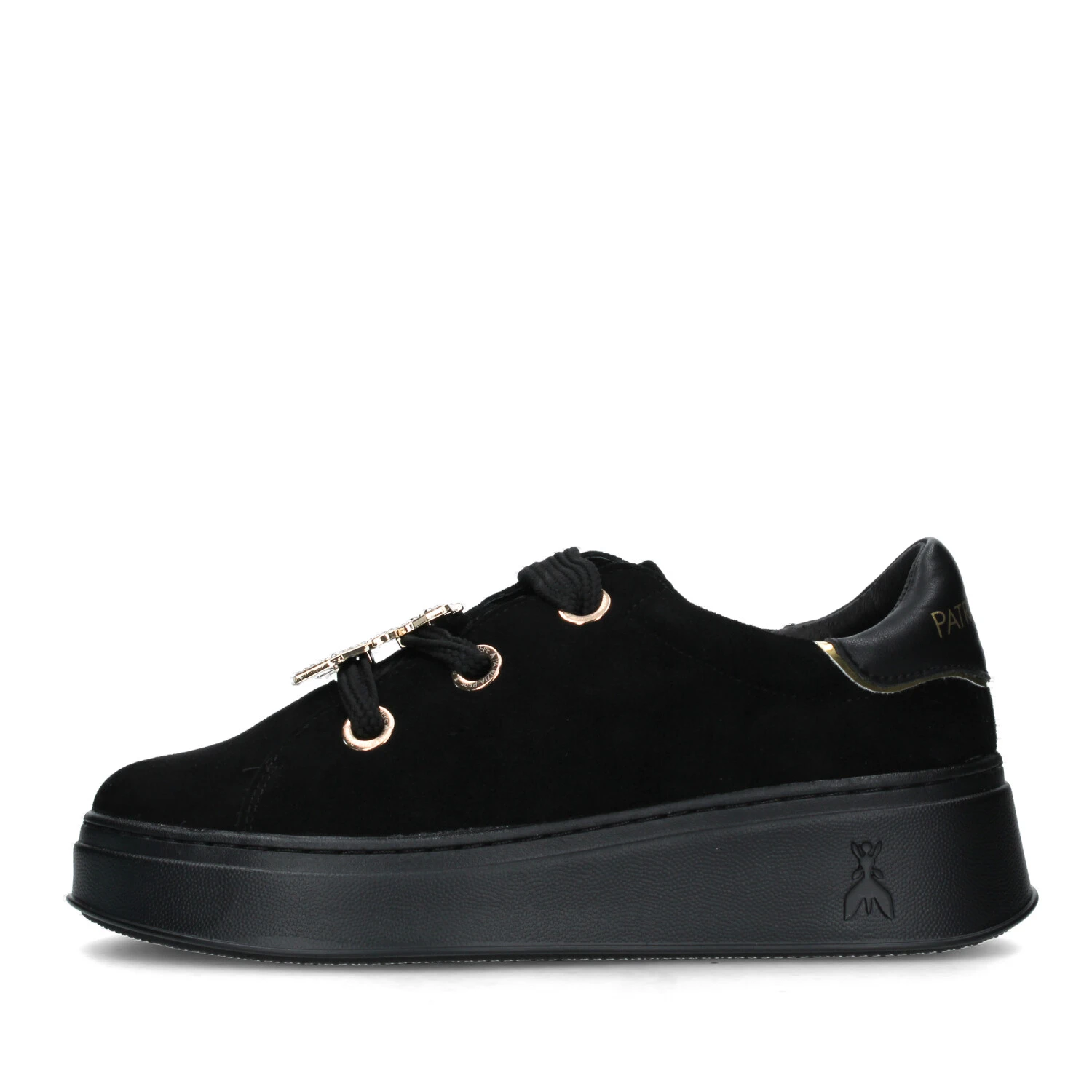 Patrizia Pepe SNEAKERS PLATFORM CON GIOIELLO DONNA NERO Step By Step Shop