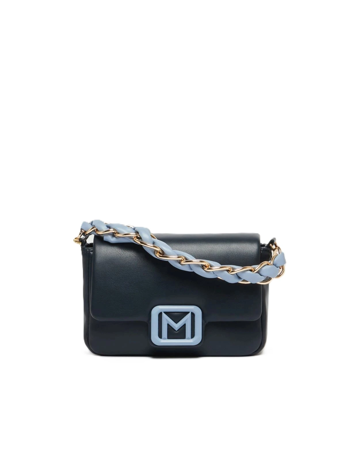 BORSA A SPALLA LONTRA DONNA BLU