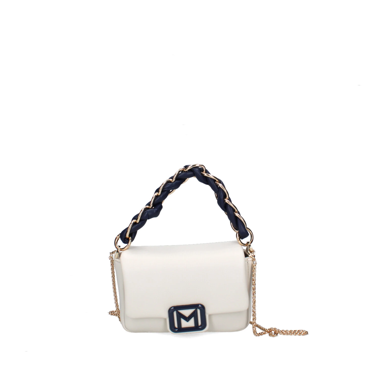 BORSA A SPALLA LONTRA DONNA BIANCO