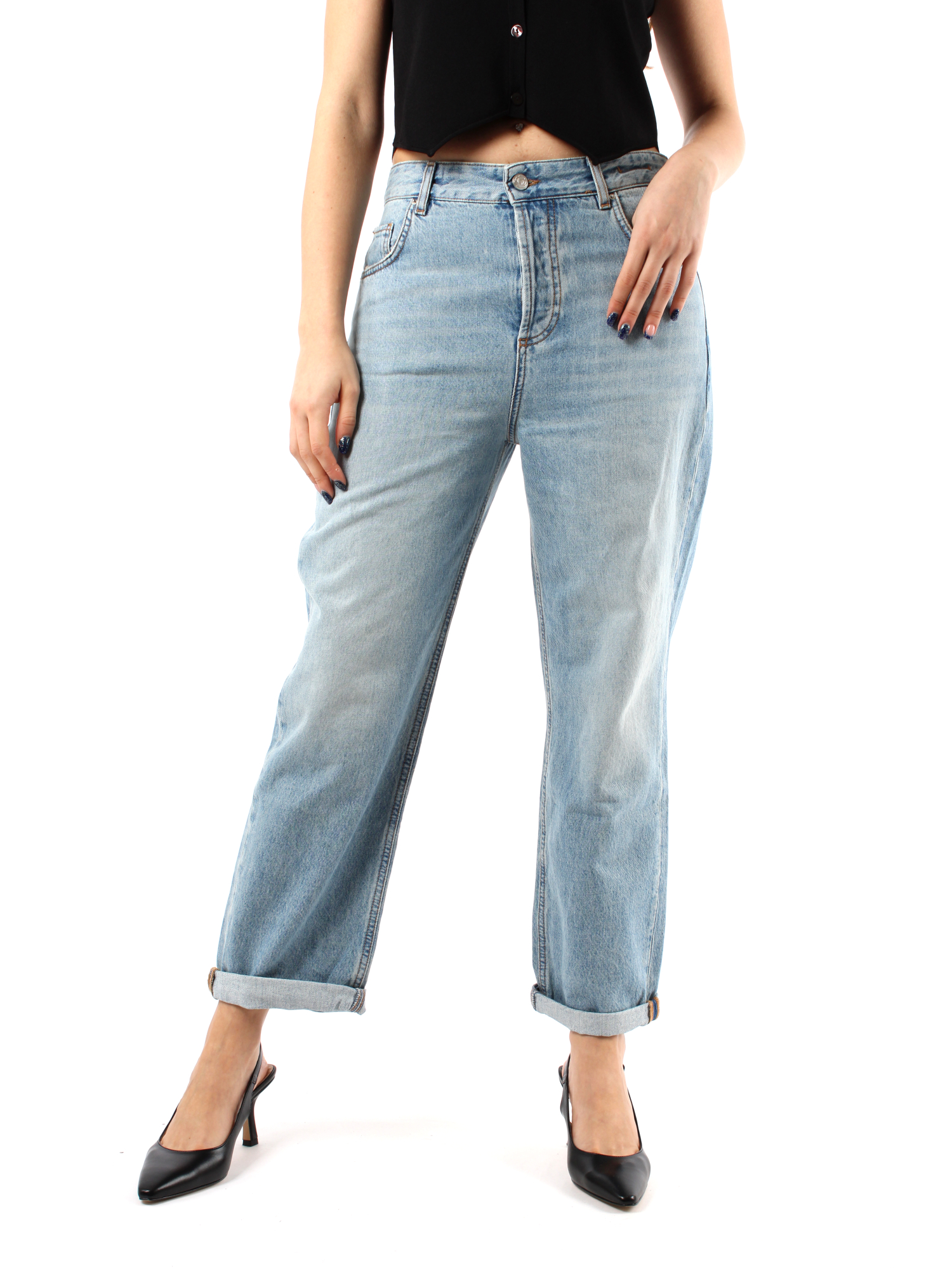 Pantaloni Amazon Jeans Elasticizzati Uomo Vita Alta Pantaloni Uomo