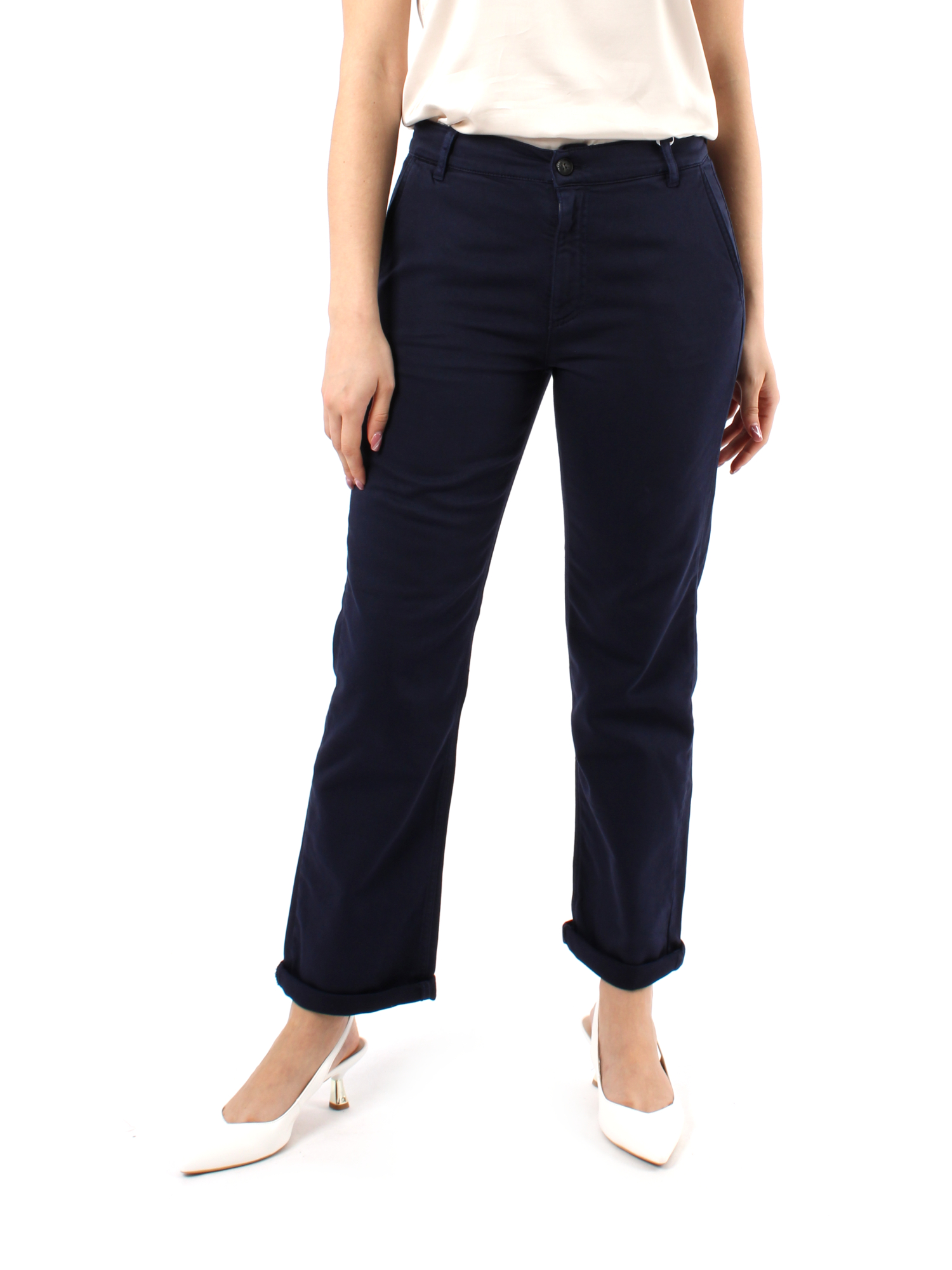 Pantalon Femme Hiver PERSONA By Marina Rinaldi Taille IT 54 - Coton élasthanne, Patte D'éléphant, Neuf Avec étiquettes