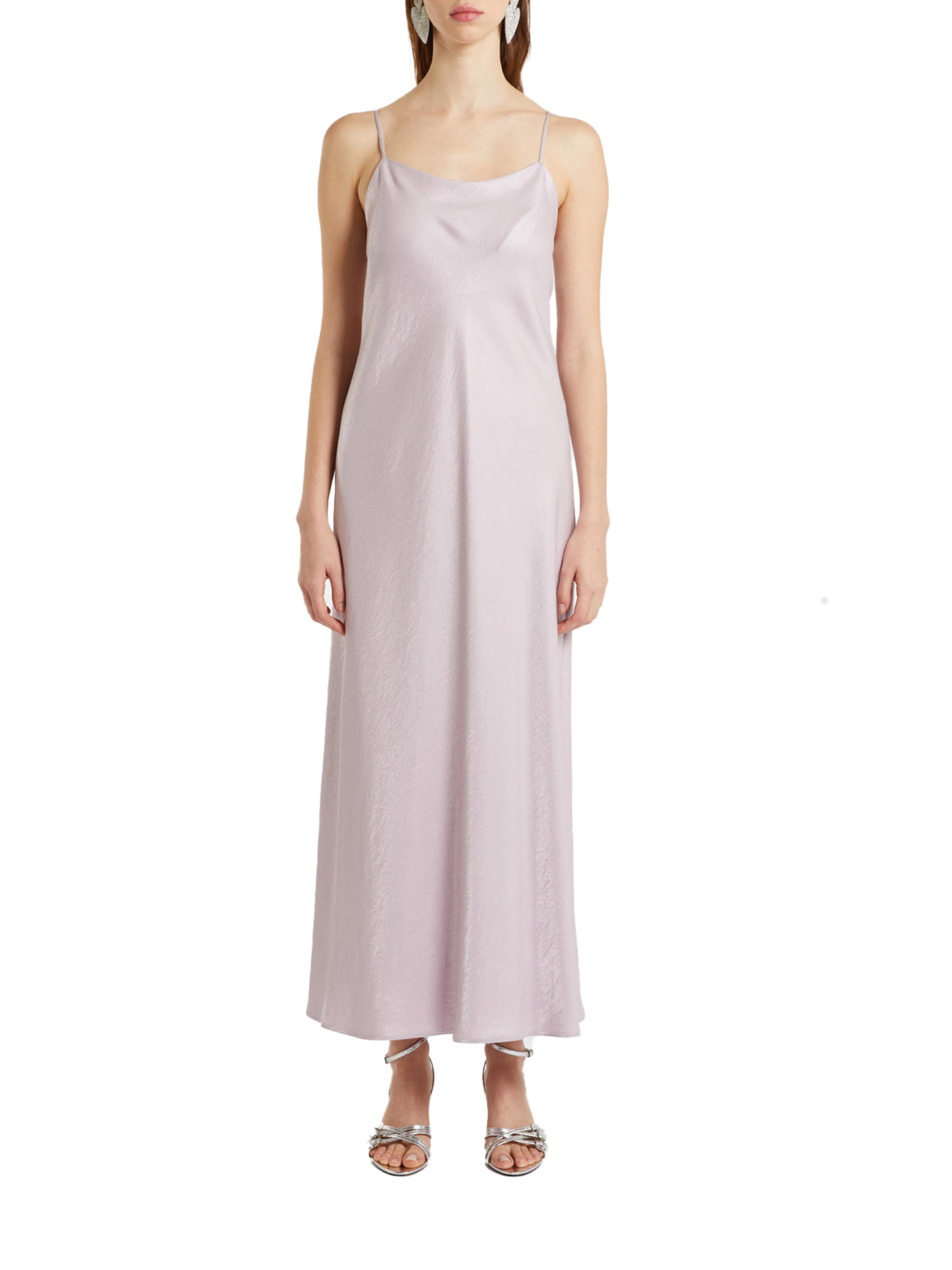 Lino Abito Lungo Vestito Sorrento Taormina 24 Long Dress In Fil Coupé - Foto 3