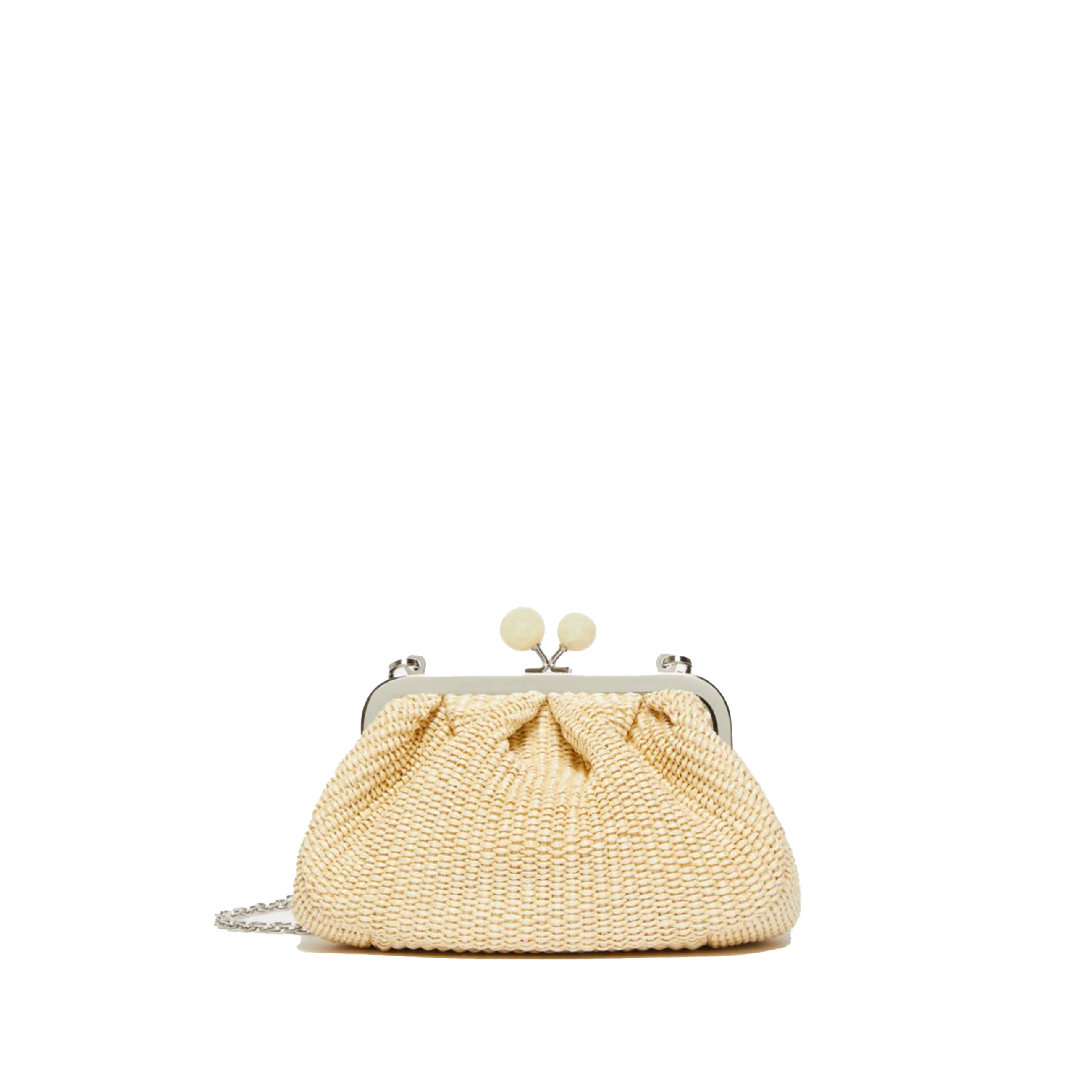 BORSA A MANO FORTUNA PASTICCINO DONNA BIANCO
