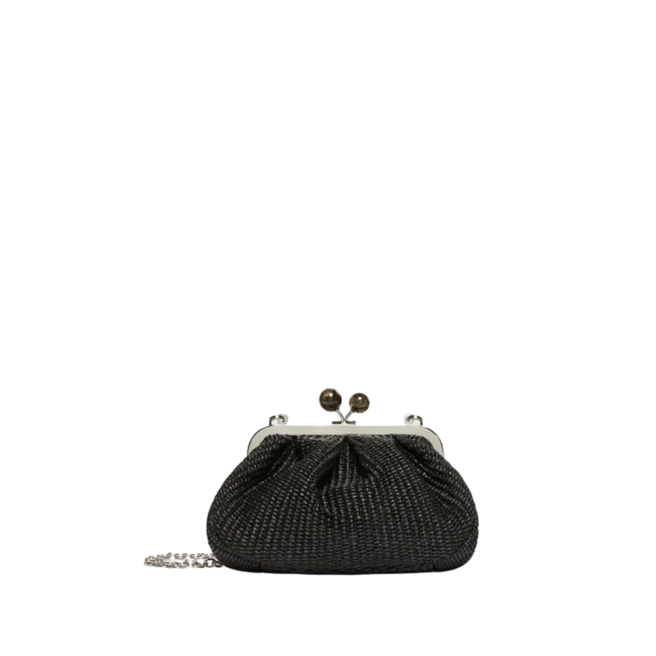 BORSA A MANO NABARRO PASTICCINO DONNA NERO