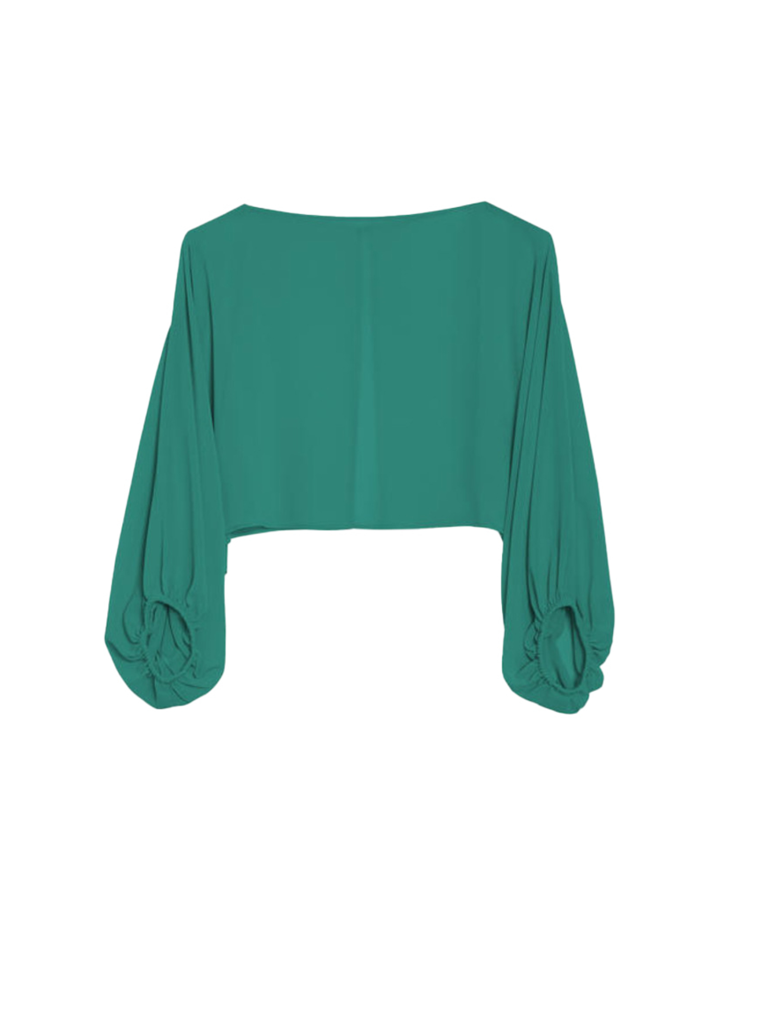 COPRISPALLE CROPPED DONNA VERDE SMERALDO