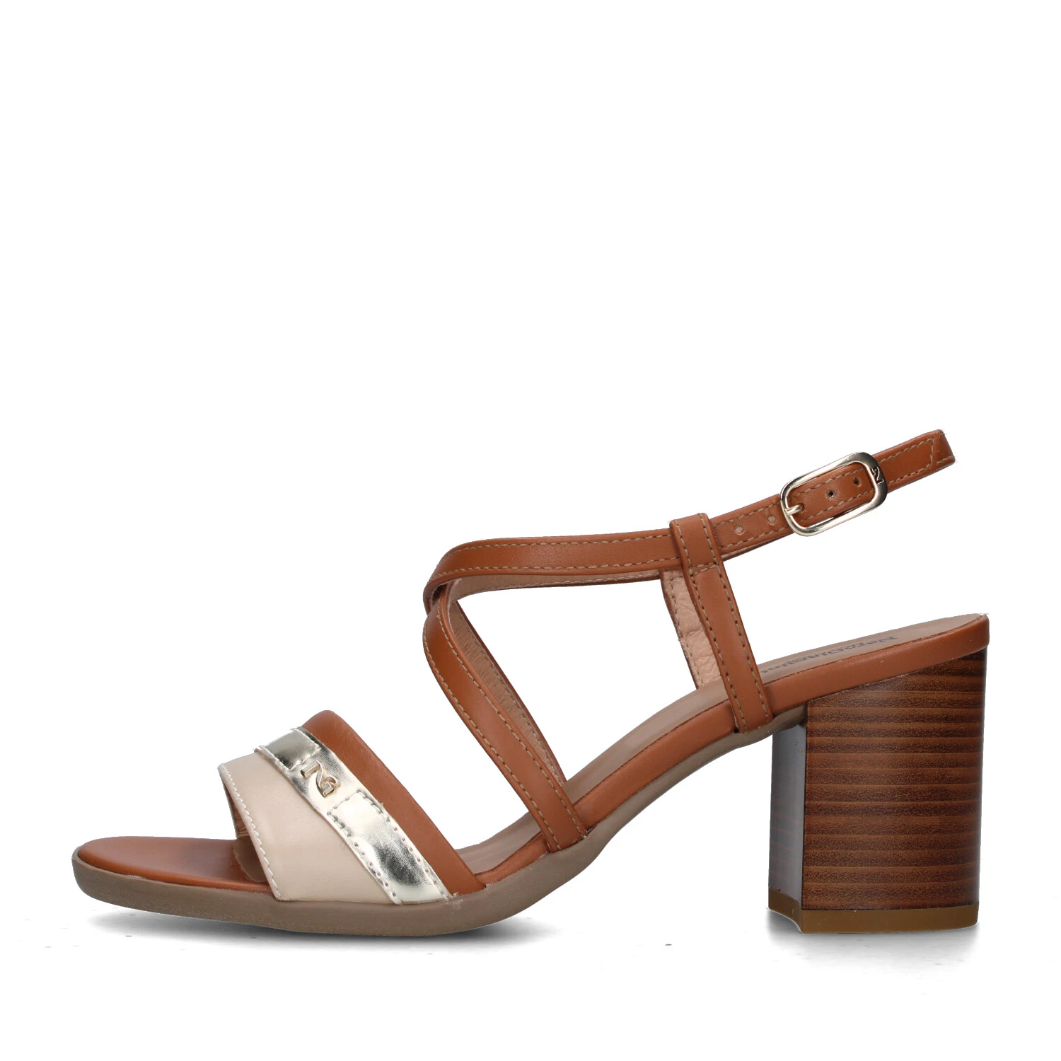 SANDALI TACCO ALTO E513440D DONNA BEIGE