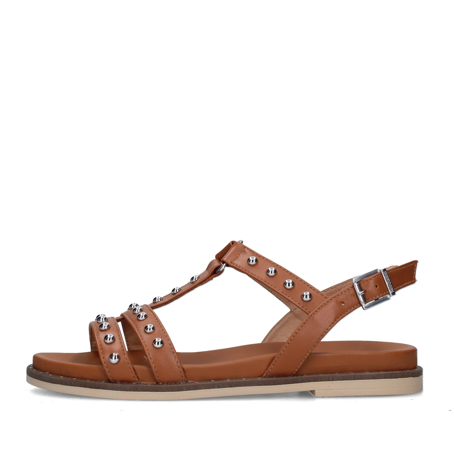 SANDALI TACCO BASSO E513480D DONNA CUOIO