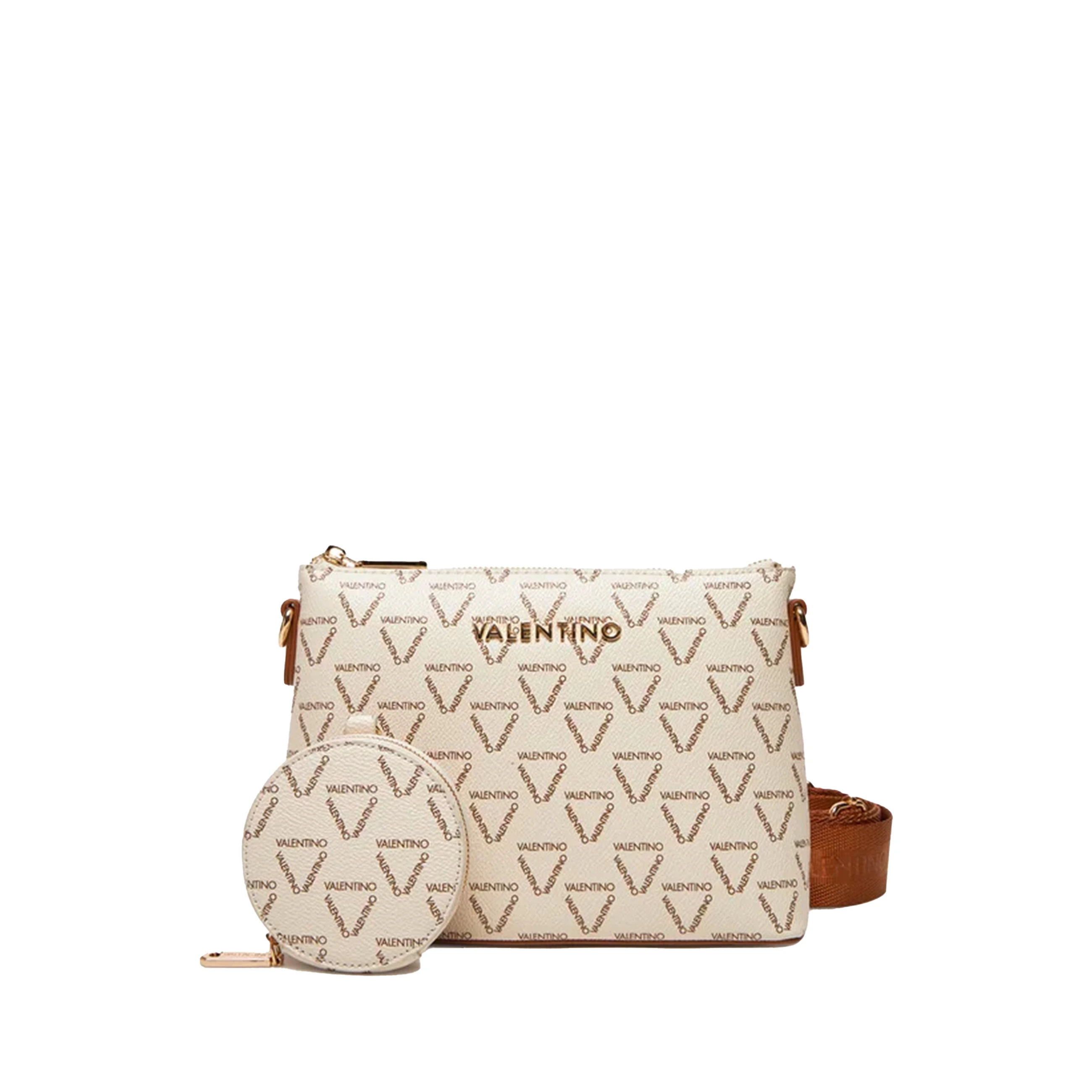 POCHETTE LADY RE VBS8GT17 DONNA BIANCO CUOIO
