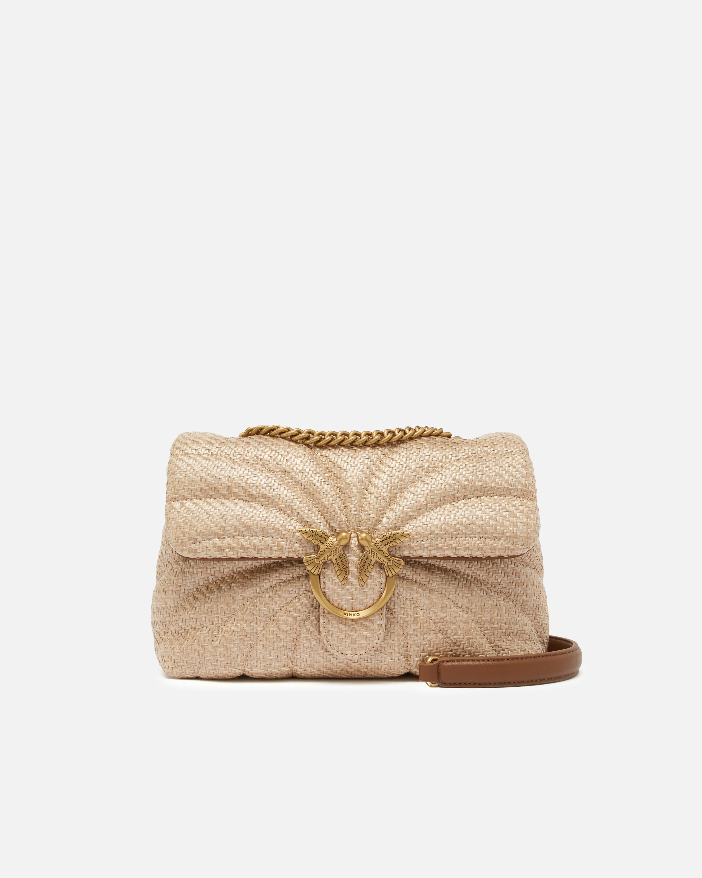 BORSA A SPALLA 100038A2C8 DONNA BEIGE