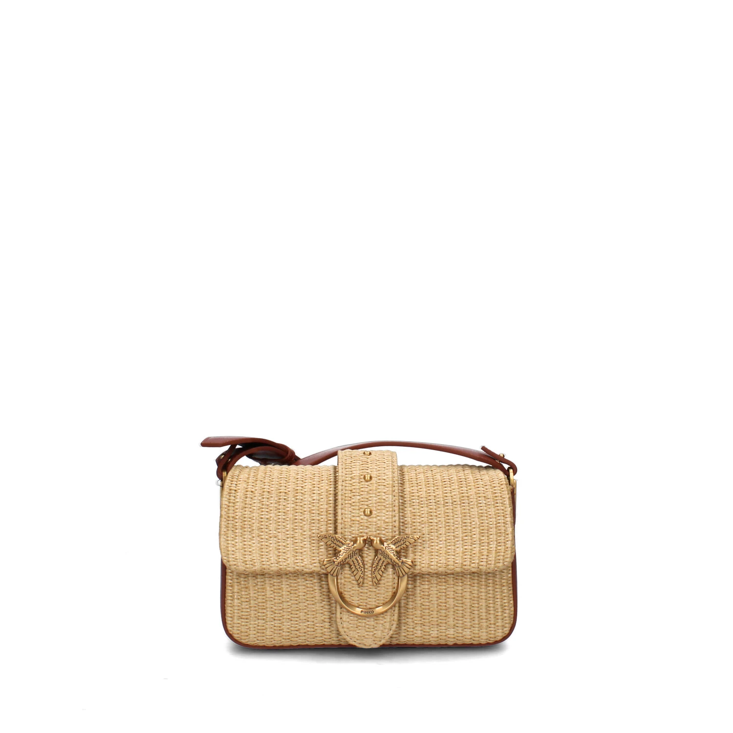 BORSA A SPALLA 104340A2CF DONNA BEIGE