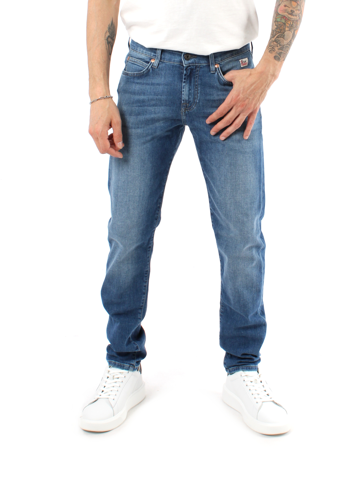 JEANS SLIM CARLIN UOMO BLU