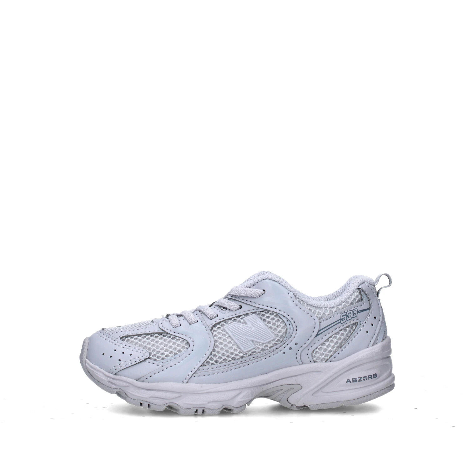 SNEAKERS BASSE PZ530TBA UNISEX BAMBINO GRIGIO