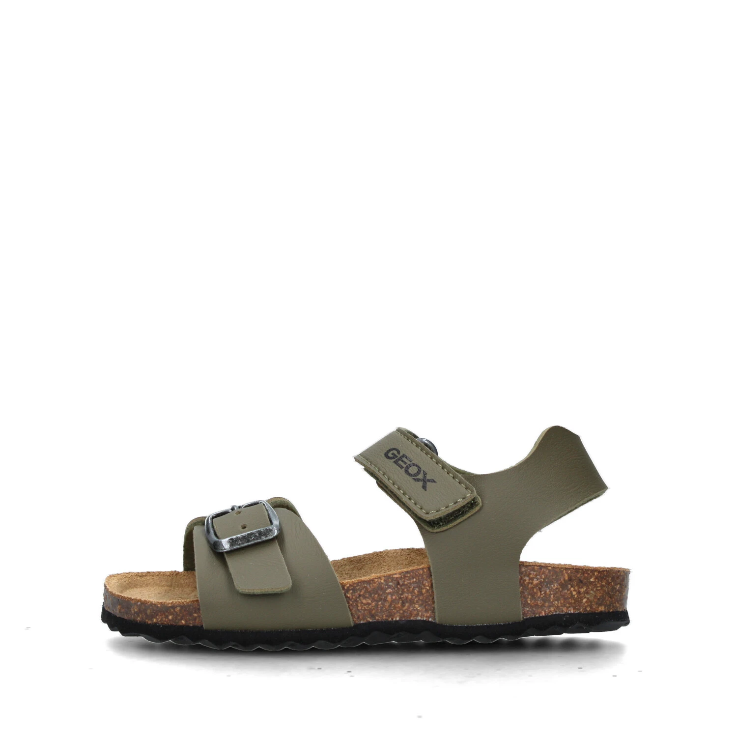 SANDALI BASSI J028LB000BC GHITA BAMBINO VERDE MILITARE