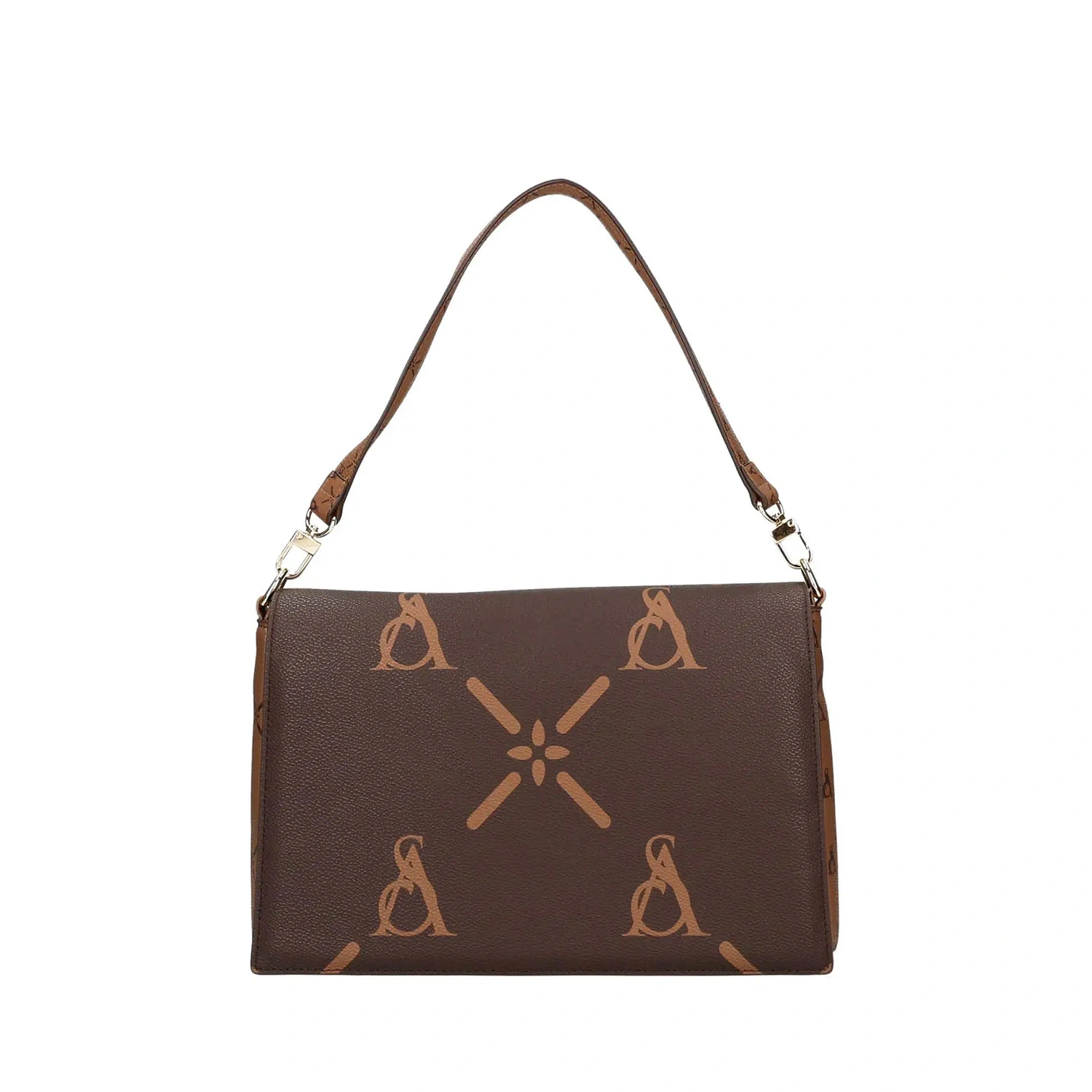 BORSA A SPALLA 15929-MIL-W4B-A DONNA MARRONE