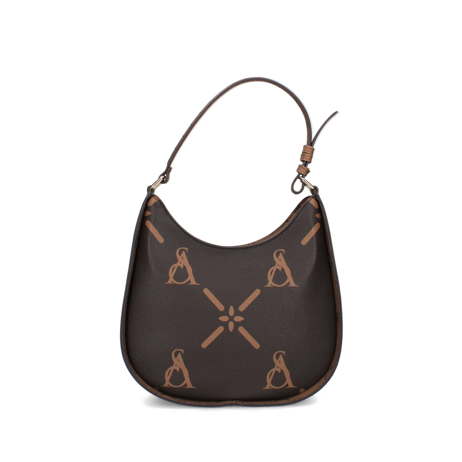 BORSA A SPALLA 16906-MIL-S5B-A DONNA MARRONE