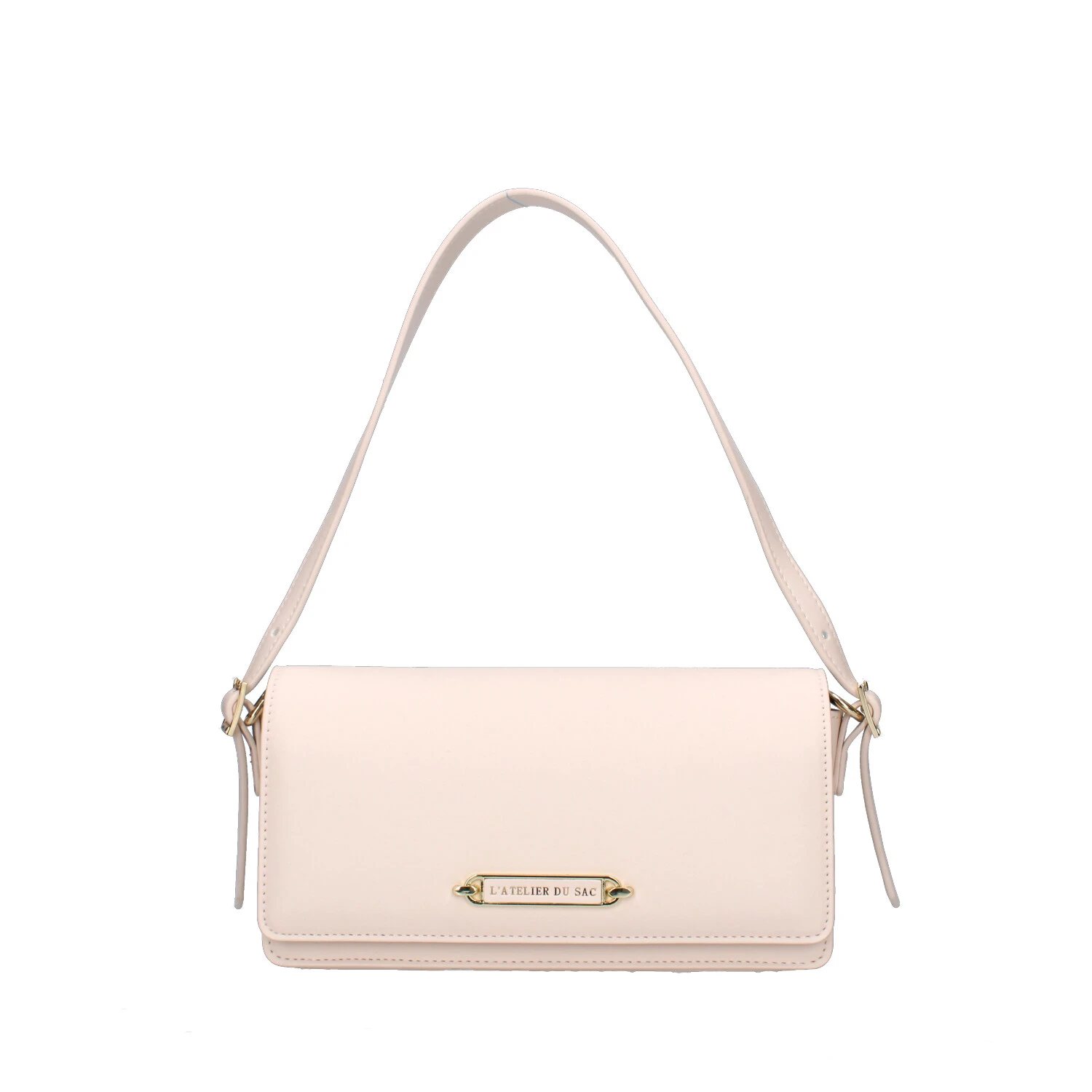 BORSA A SPALLA 17009-DER-S5B-A DONNA BEIGE