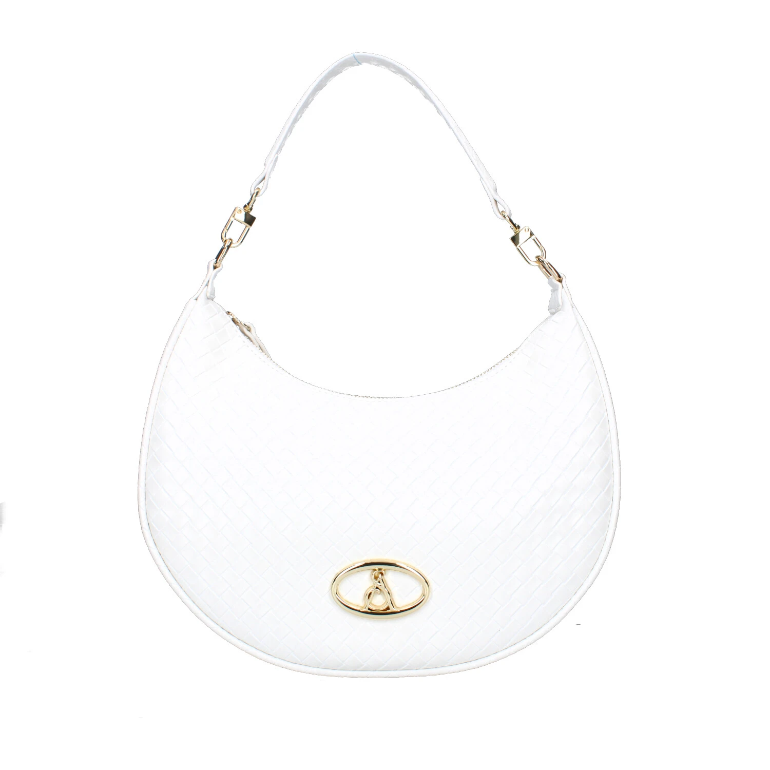 BORSA A SPALLA 17063-STG-S5B-A DONNA BIANCO