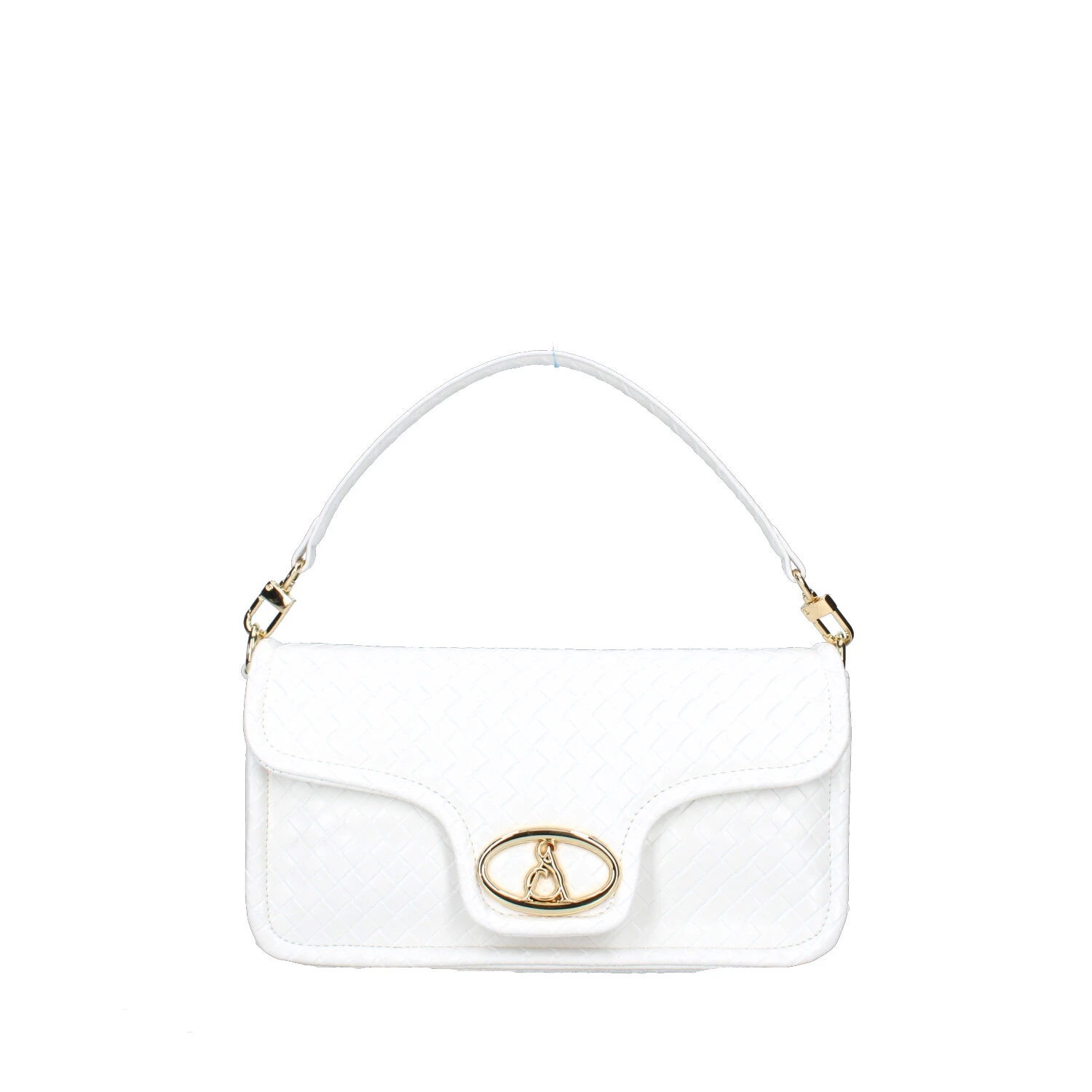 BORSA A SPALLA 17068-STG-S5B-A DONNA BIANCO