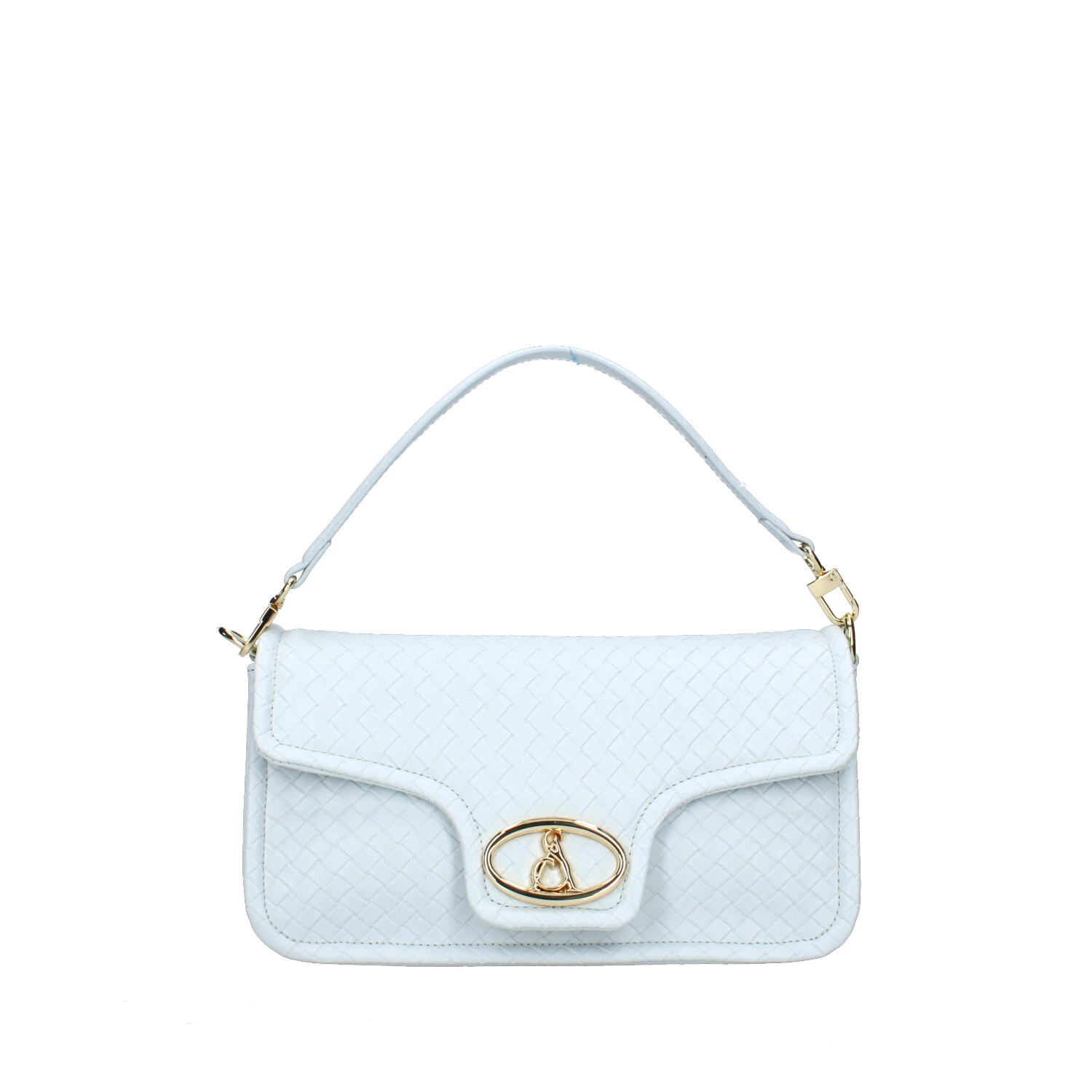 BORSA A SPALLA 17071-STG-S5B-A DONNA AZZURRO