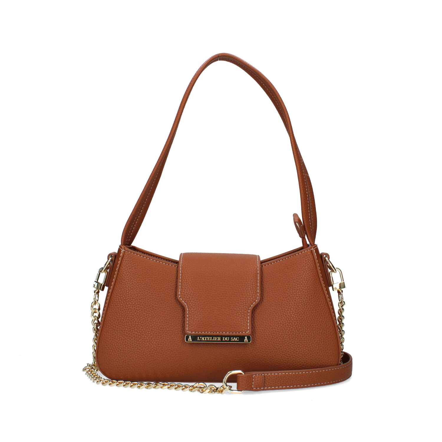 BORSA A SPALLA EMELINE BONJOUR DONNA MARRONE