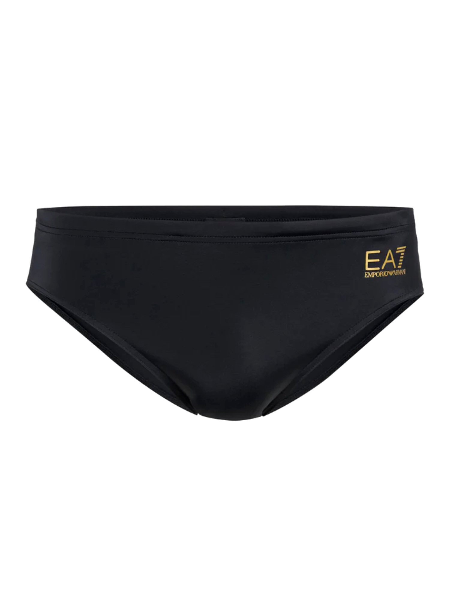 SLIP DA BAGNO CON LOGO A CONTRASTO UOMO NERO