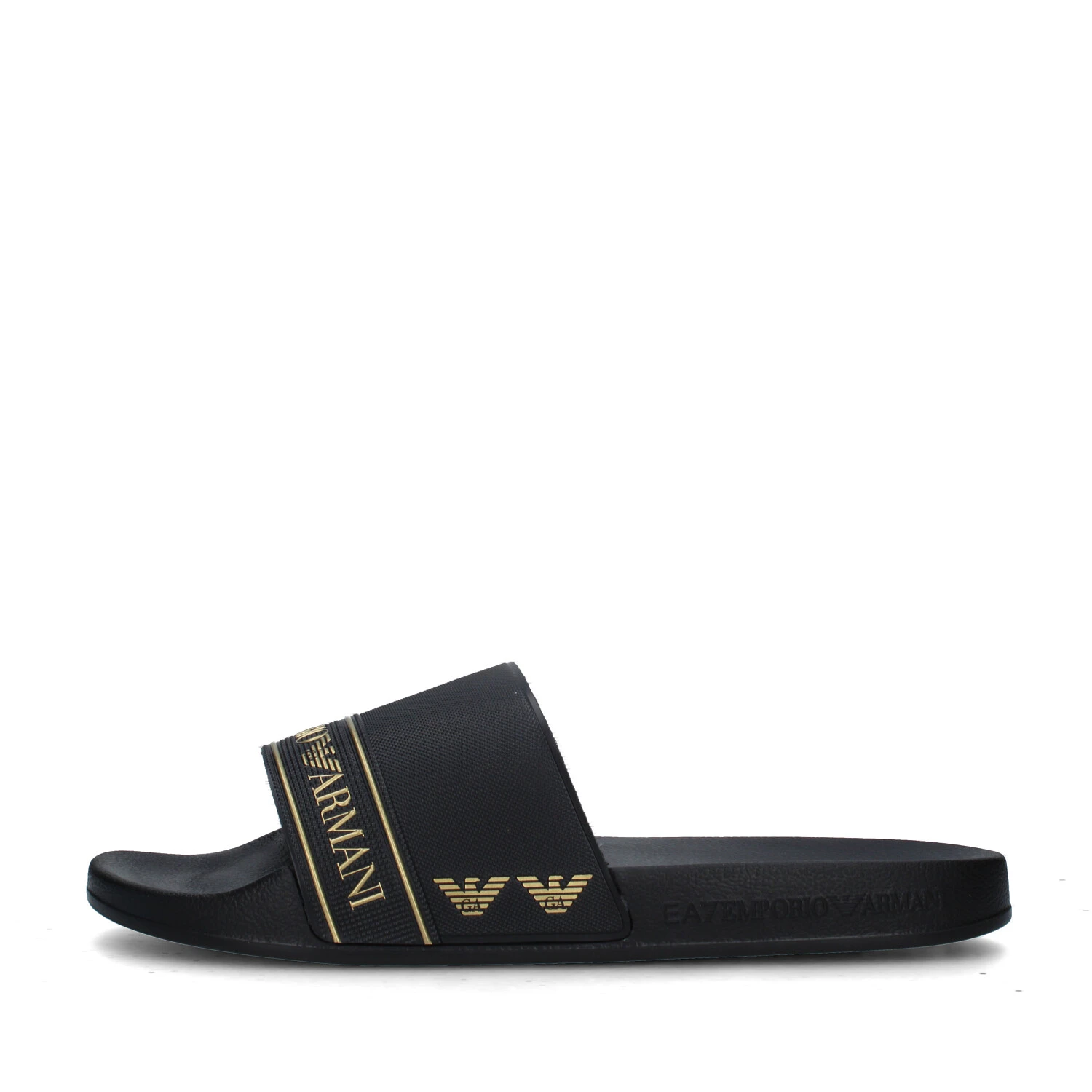 SANDALI MARE 7X000110AF15128 UOMO NERO ORO
