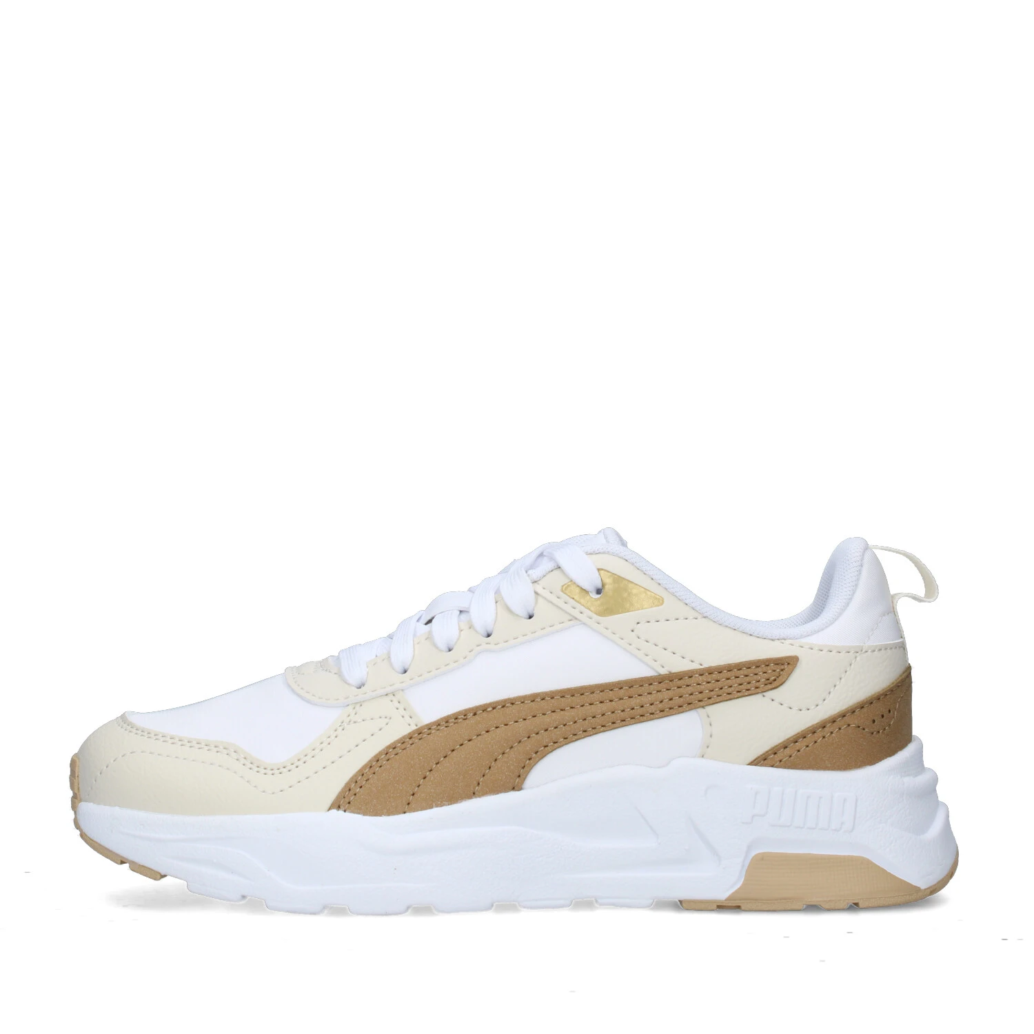 SNEAKERS BASSE 400704-02 DONNA BIANCO BEIGE