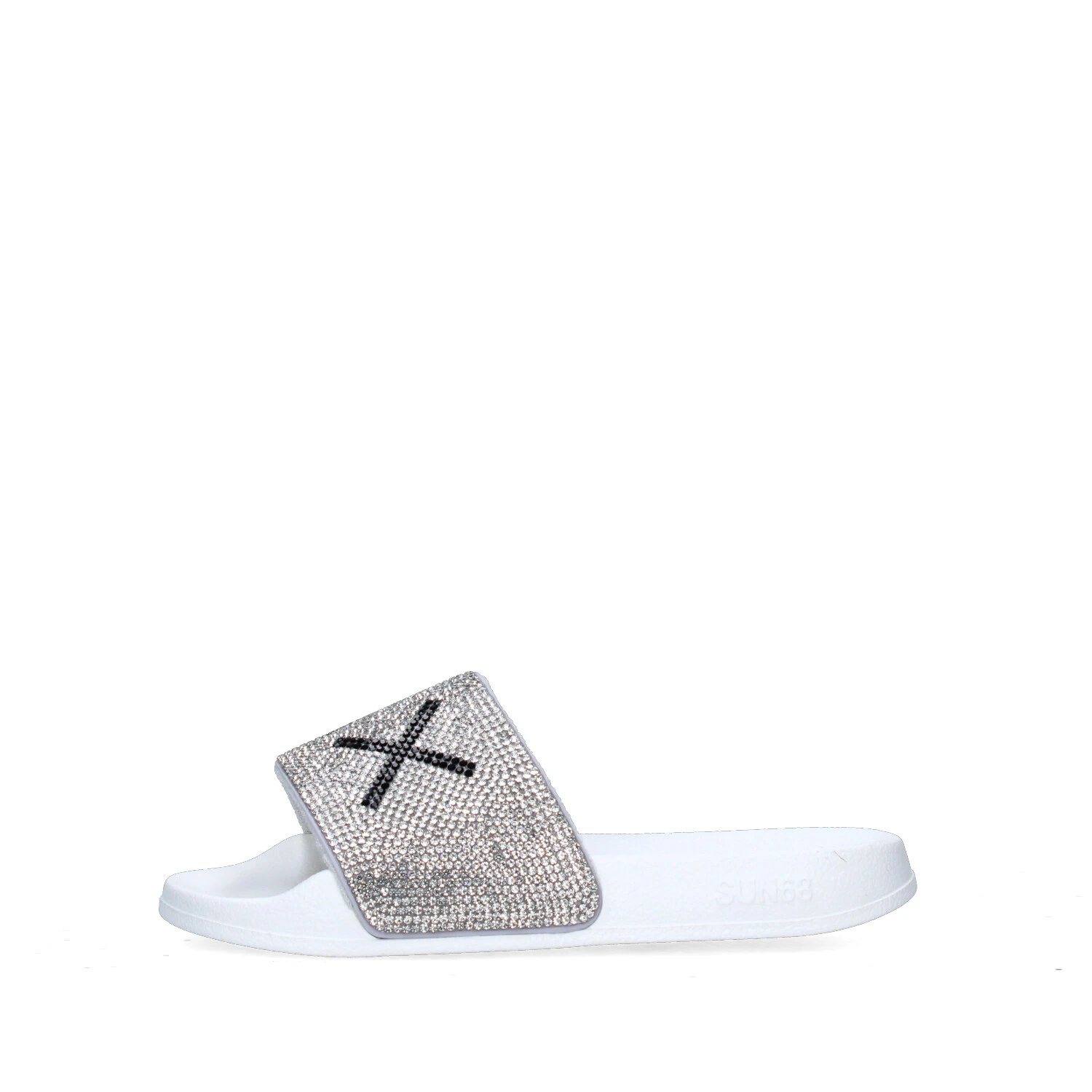 SANDALI MARE X35405 CON STRASS BAMBINA BIANCO