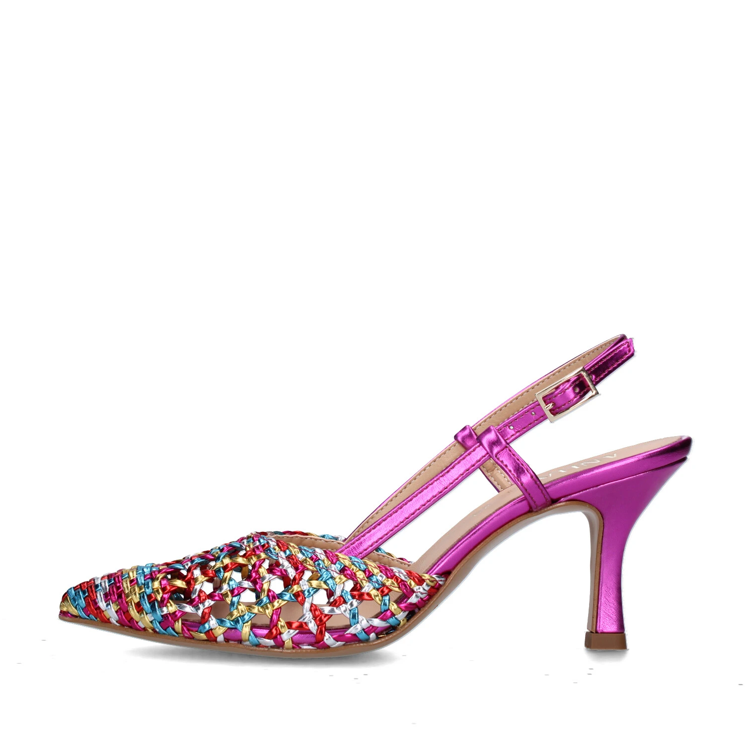 SLINGBACK 2164M081 MULTICOLORE DONNA FUCSIA