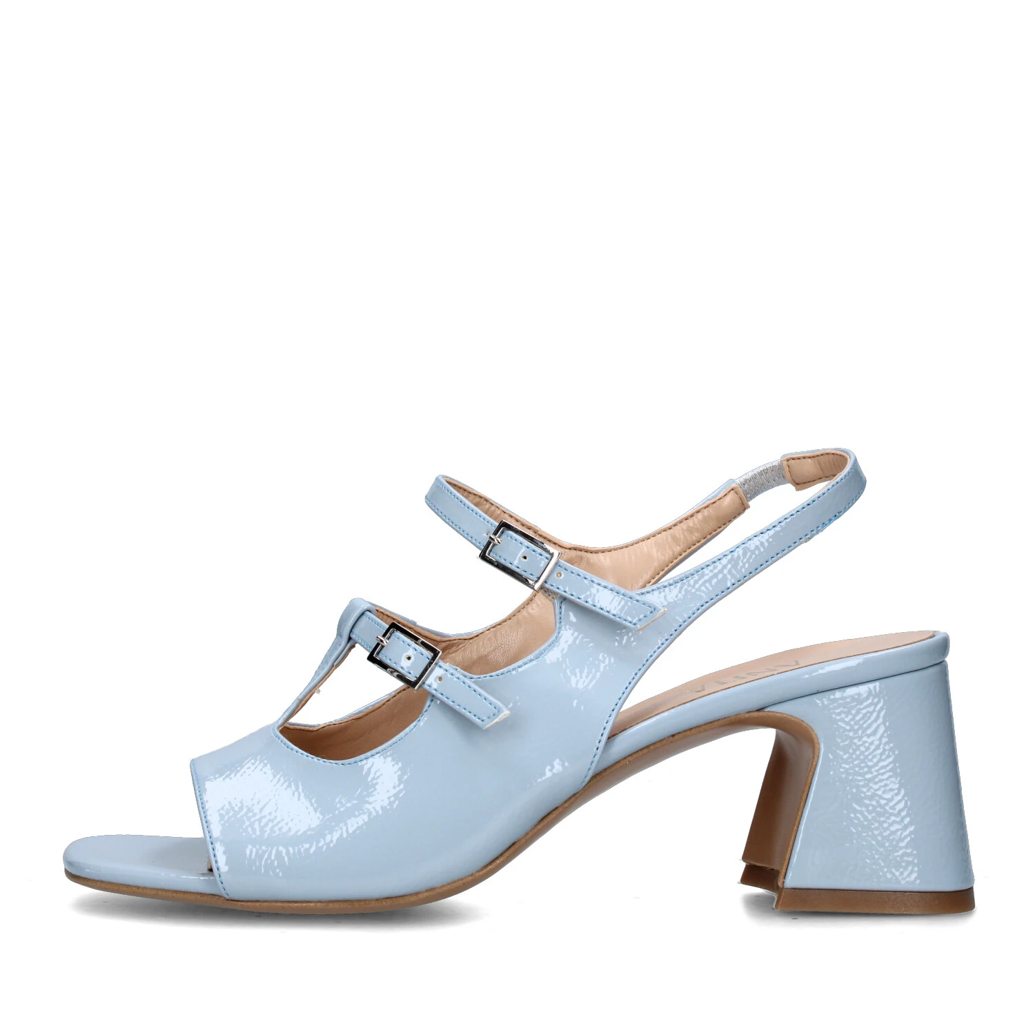 SANDALI TACCO ALTO 763005 DONNA CELESTE
