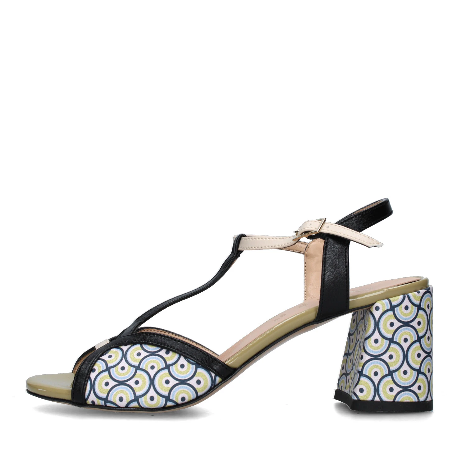 SANDALI TACCO ALTO 762003 DONNA BLU