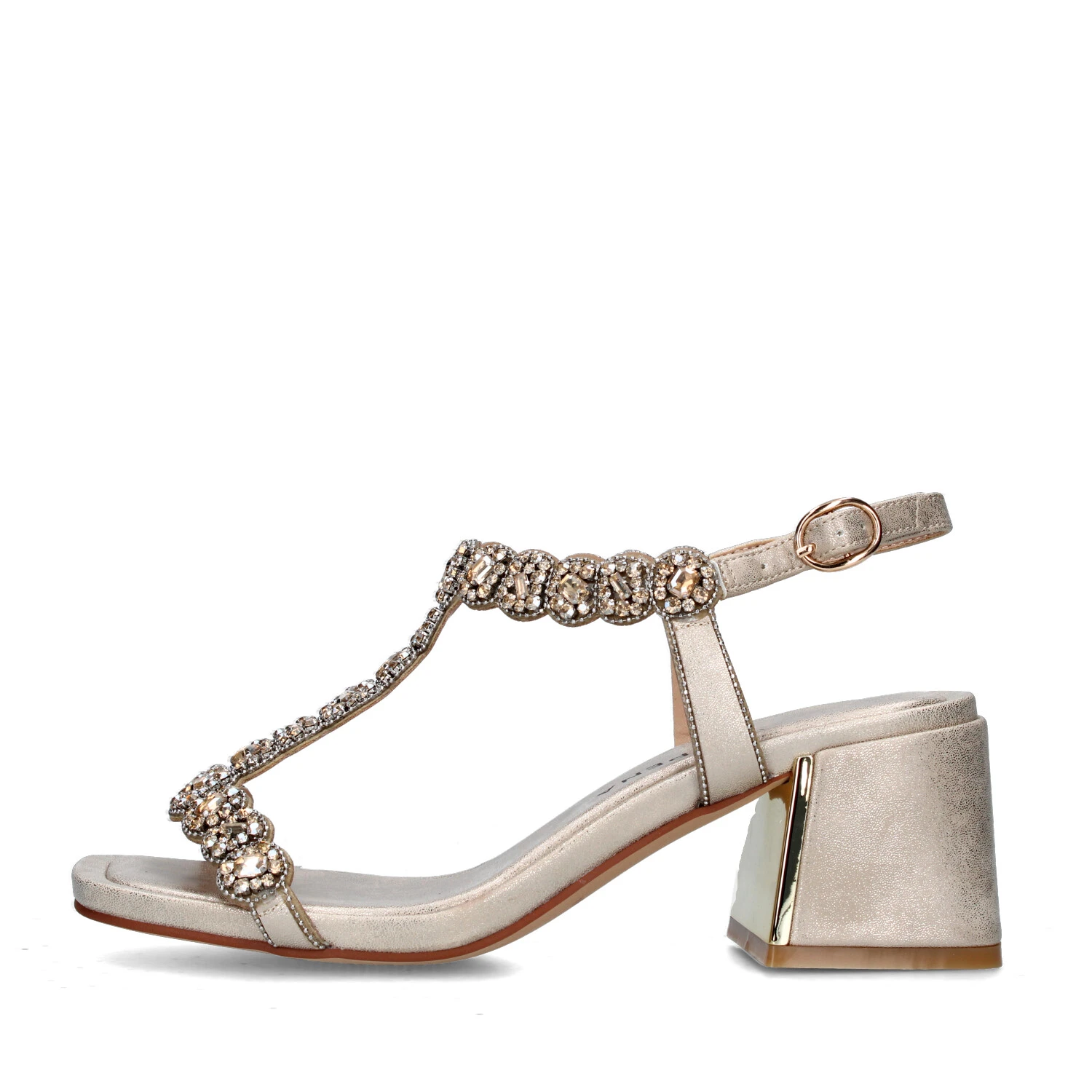 SANDALI TACCO ALTO V2550943 DONNA ORO