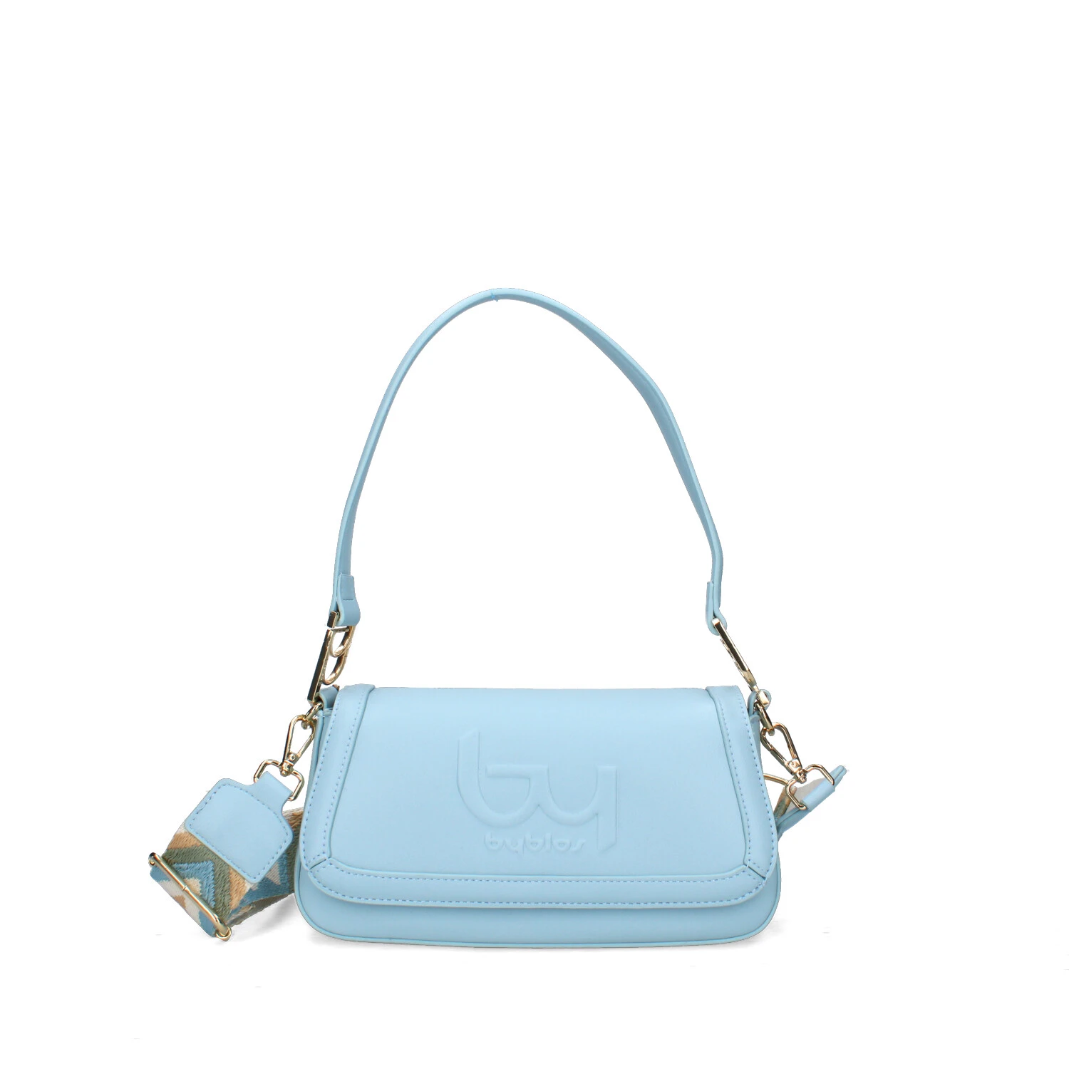 BORSA A SPALLA BYBS44A01A DONNA CELESTE